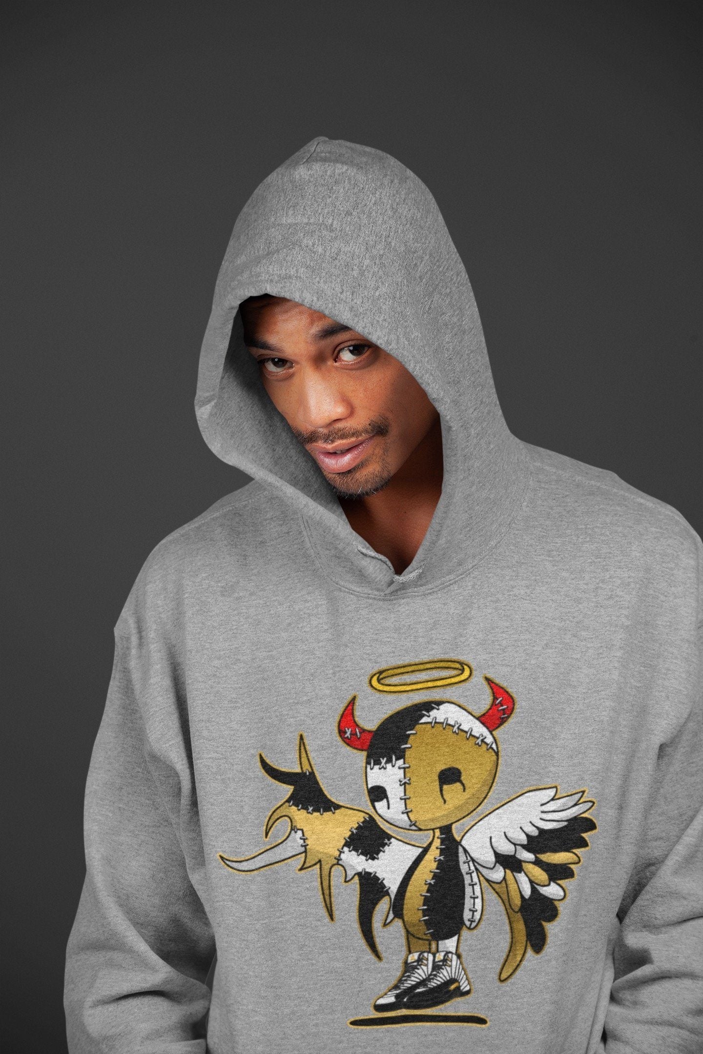 Jordan 12 Royalty Shirt To Match Jordans Devil Angel Sneaker Tees Jordan 12 Royalty Drip Gear Zone Sneaker Matching Clothing Unisex Shirts