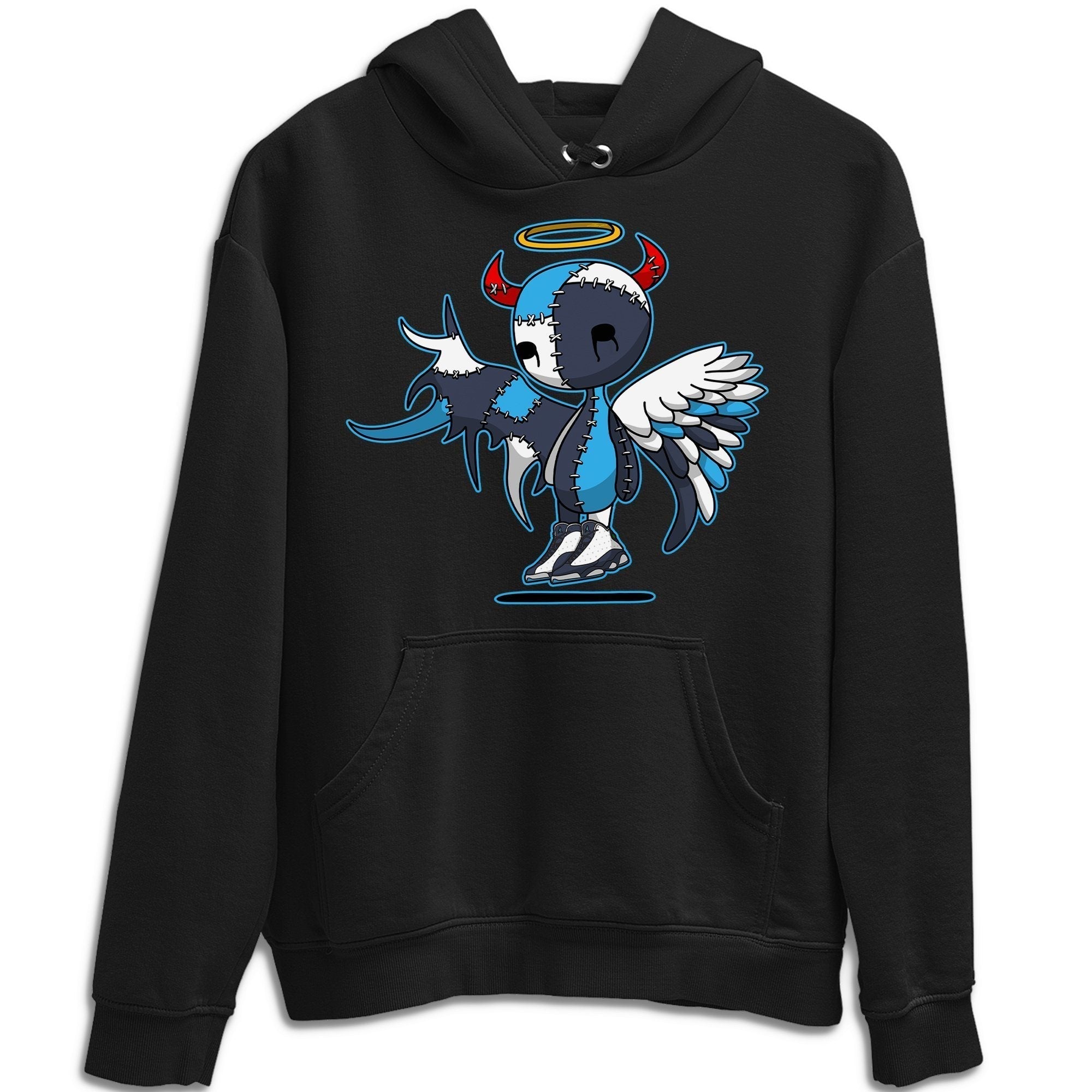 Jordan 13 Obsidian Shirt To Match Jordans Devil Angel Sneaker Tees Jordan 13 Obsidian Drip Gear Zone Sneaker Matching Clothing Unisex Shirts