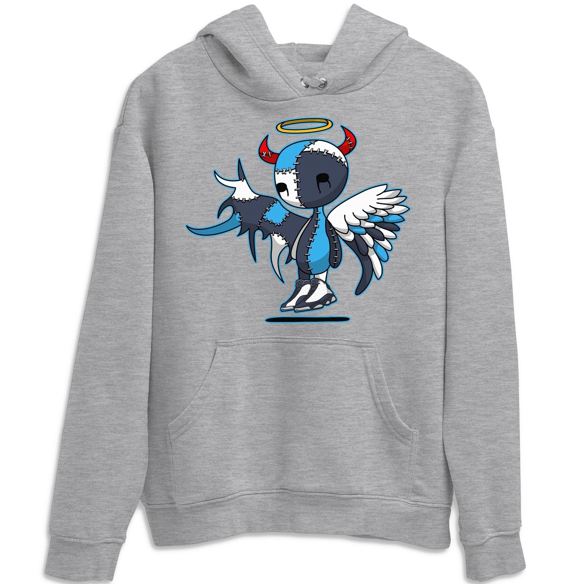 Jordan 13 Obsidian Shirt To Match Jordans Devil Angel Sneaker Tees Jordan 13 Obsidian Drip Gear Zone Sneaker Matching Clothing Unisex Shirts