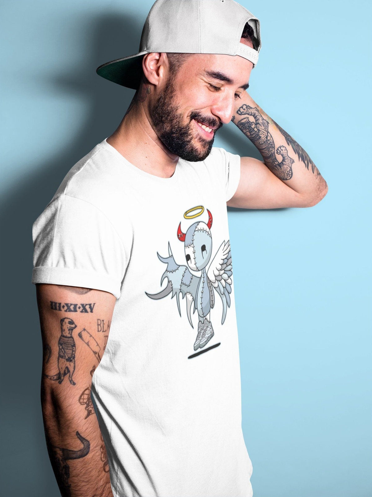 Jordan 5 Blue Bird Shirt To Match Jordans Devil Angel Sneaker Tees Jordan 5 Blue Bird Drip Gear Zone Sneaker Matching Clothing Unisex Shirts