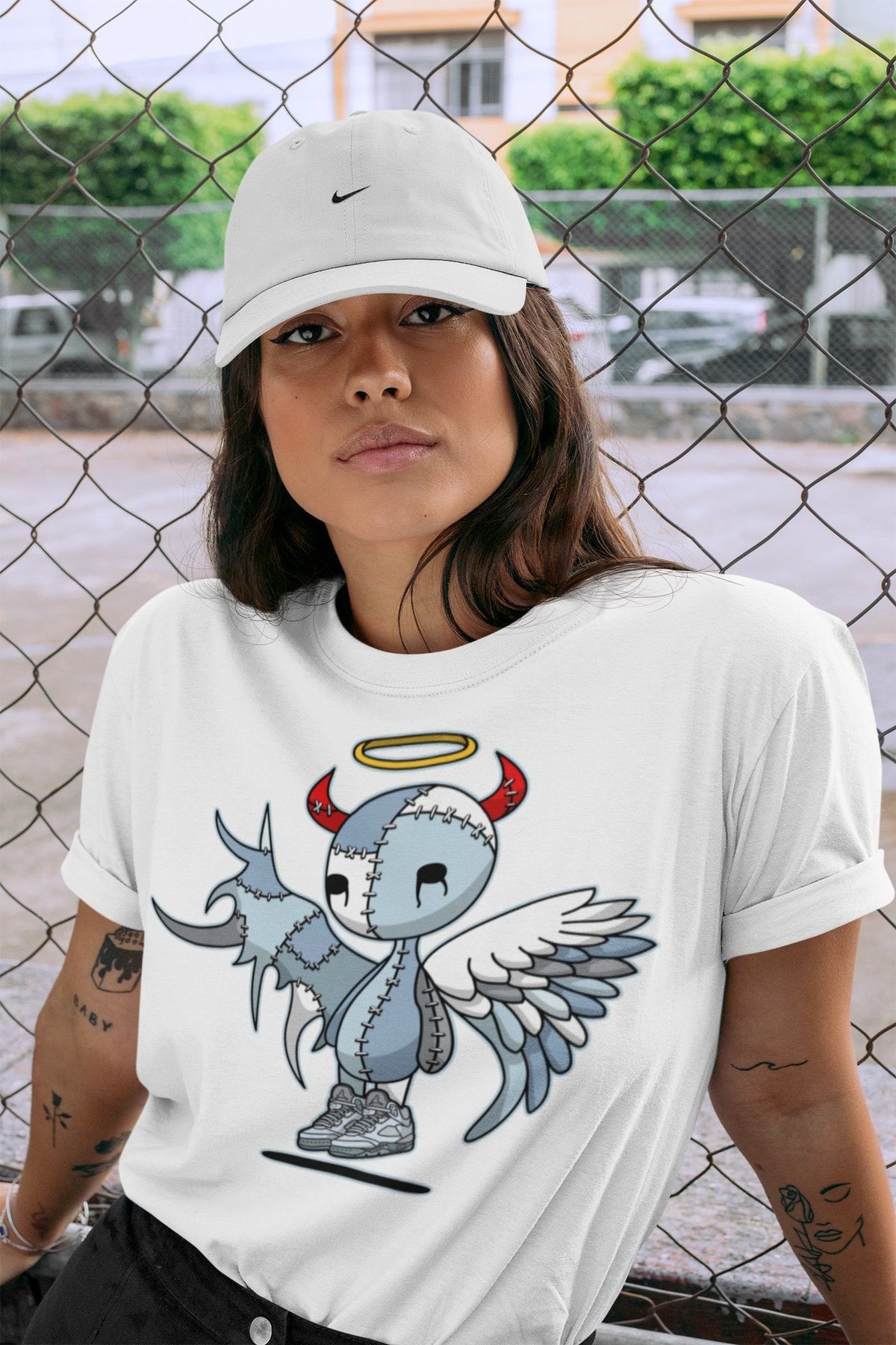 Jordan 5 Blue Bird Shirt To Match Jordans Devil Angel Sneaker Tees Jordan 5 Blue Bird Drip Gear Zone Sneaker Matching Clothing Unisex Shirts
