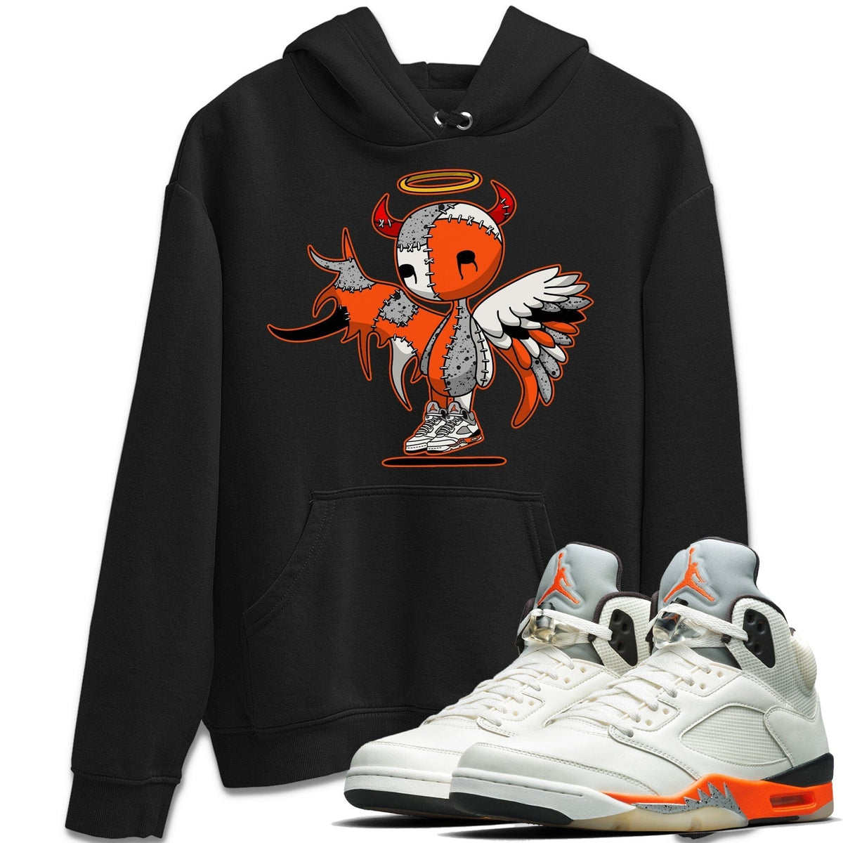 Jordan 5 Shattered Backboard Shirt To Match Jordans Devil Angel Sneaker Tees Jordan 5 Shattered Backboard Drip Gear Zone Sneaker Matching Clothing Unisex Shirts