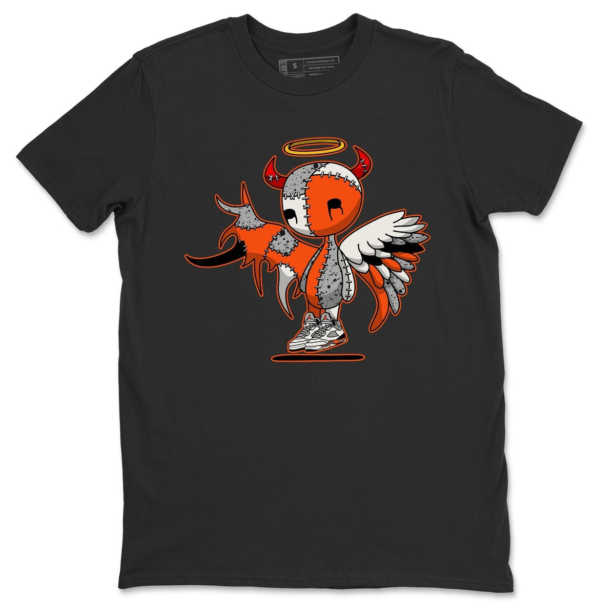 Jordan 5 Shattered Backboard Shirt To Match Jordans Devil Angel Sneaker Tees Jordan 5 Shattered Backboard Drip Gear Zone Sneaker Matching Clothing Unisex Shirts