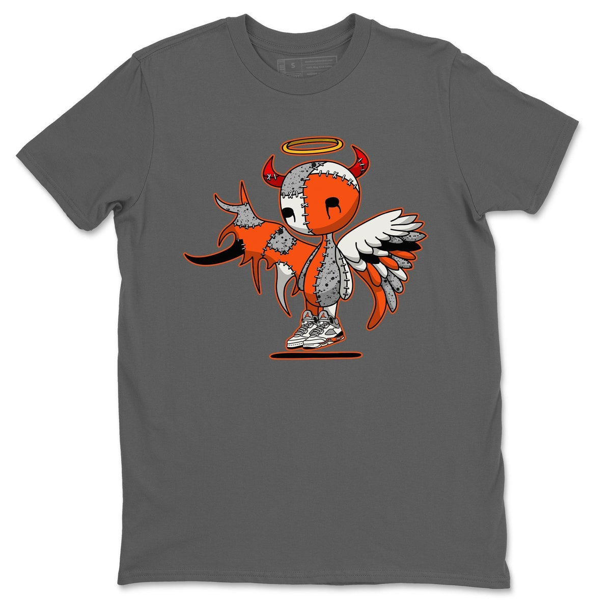 Jordan 5 Shattered Backboard Shirt To Match Jordans Devil Angel Sneaker Tees Jordan 5 Shattered Backboard Drip Gear Zone Sneaker Matching Clothing Unisex Shirts