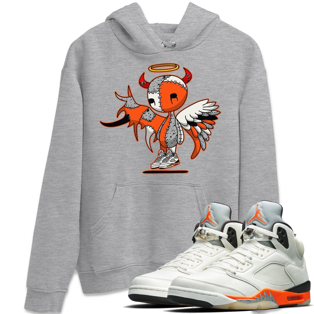 Jordan 5 Shattered Backboard Shirt To Match Jordans Devil Angel Sneaker Tees Jordan 5 Shattered Backboard Drip Gear Zone Sneaker Matching Clothing Unisex Shirts