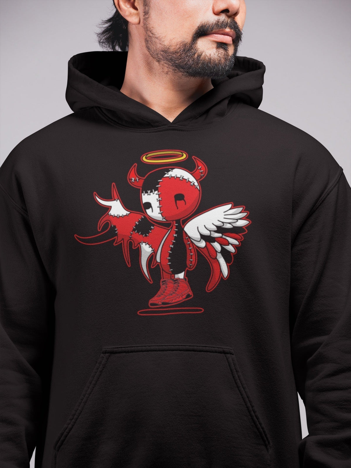 Jordan 9 Chile Red Shirt To Match Jordans Devil Angel Sneaker Tees Jordan 9 Chile Red Drip Gear Zone Sneaker Matching Clothing Unisex Shirts