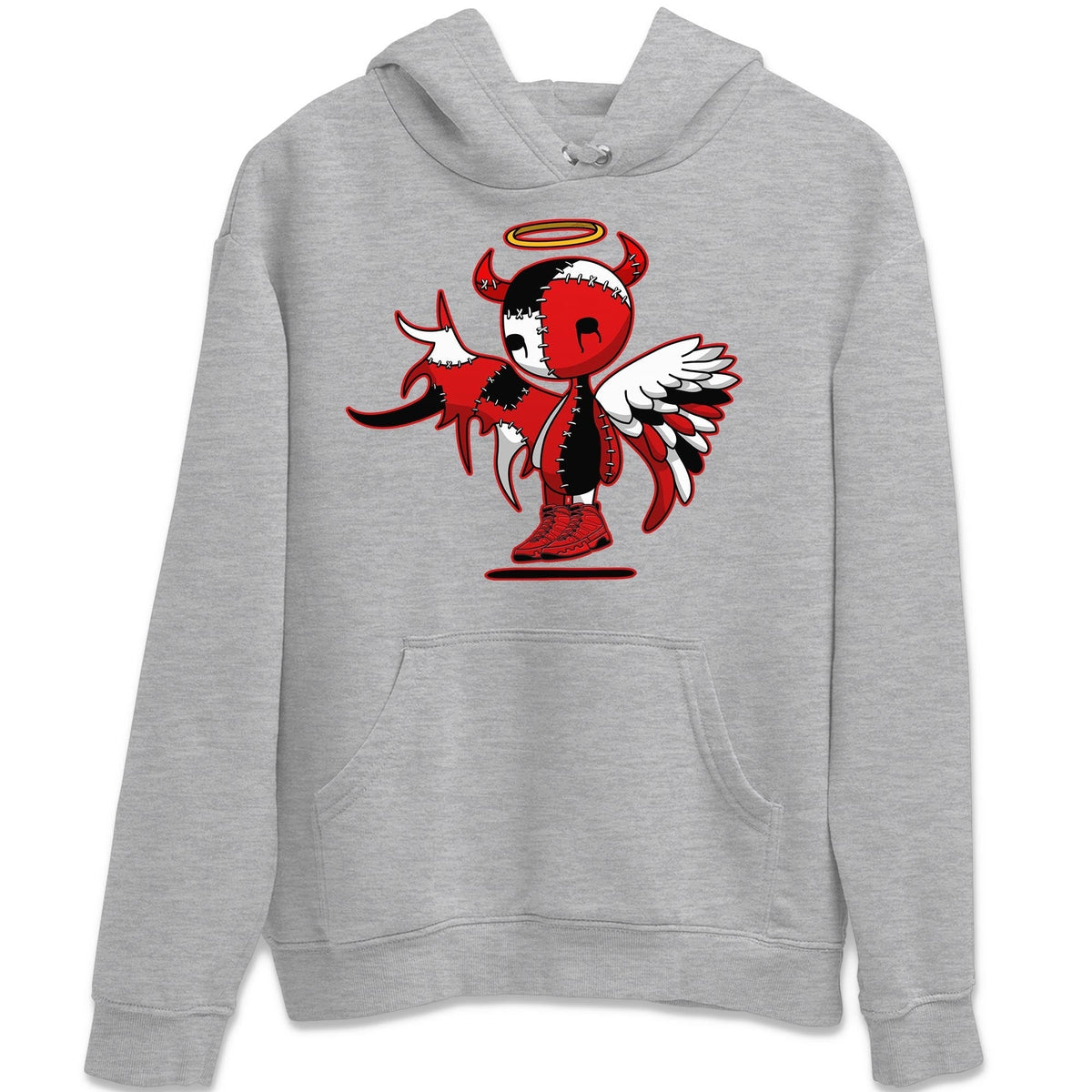 Jordan 9 Chile Red Shirt To Match Jordans Devil Angel Sneaker Tees Jordan 9 Chile Red Drip Gear Zone Sneaker Matching Clothing Unisex Shirts
