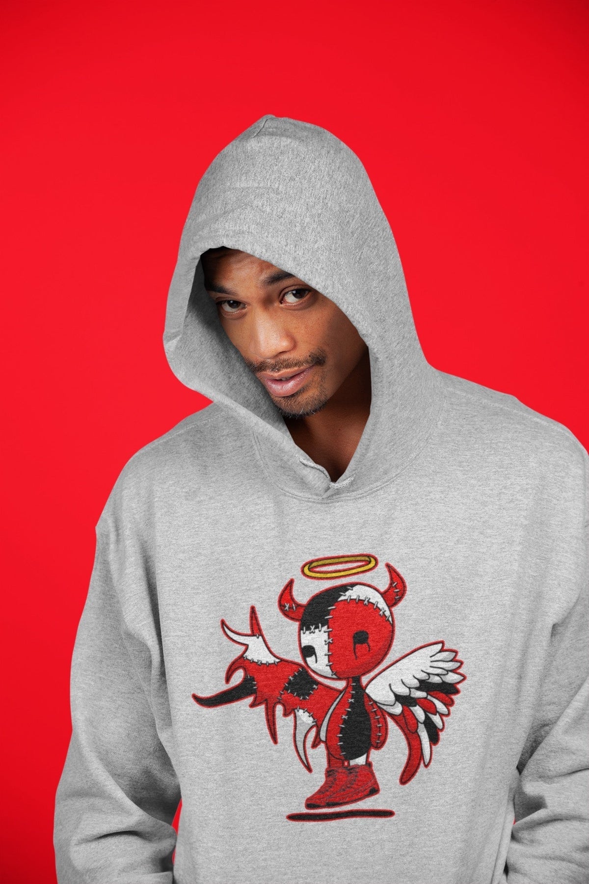 Jordan 9 Chile Red Shirt To Match Jordans Devil Angel Sneaker Tees Jordan 9 Chile Red Drip Gear Zone Sneaker Matching Clothing Unisex Shirts