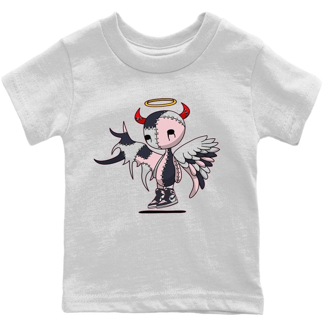 Jordan 1 Atmosphere Sneaker Match Tees Devil Angel Sneaker Tees Jordan 1 Atmosphere Jordan to match sneaker T-Shirt Kids Shirts