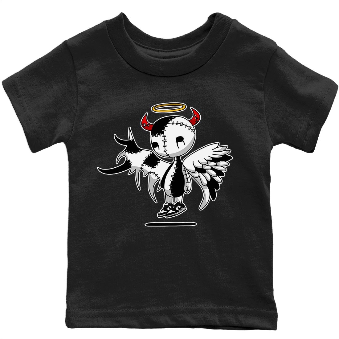 Dunk Panda Sneaker Match Tees Devil Angel Sneaker Tees Dunk Panda Jordan to match sneaker T-Shirt Kids Shirts