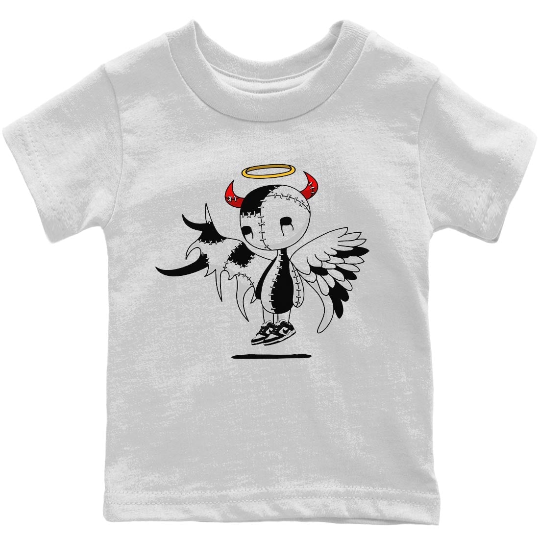 Dunk Panda Sneaker Match Tees Devil Angel Sneaker Tees Dunk Panda Jordan to match sneaker T-Shirt Kids Shirts