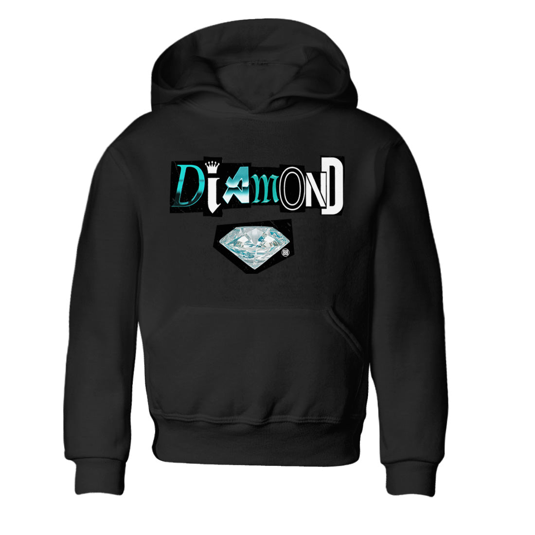 Diamond Letter Kids Tops - Air Force 1 Tiffany