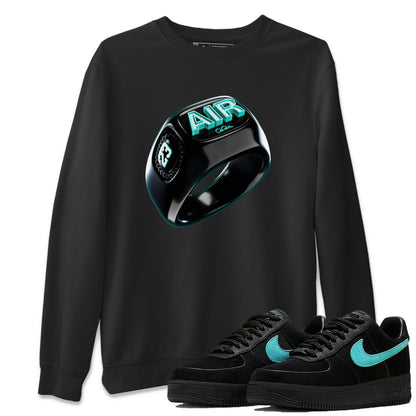 Air Force 1 Tiffany Diamond Ring Crew Neck Sneaker Tees Nike Tiffany AF1Sneaker T-Shirts Washing and Care Tip