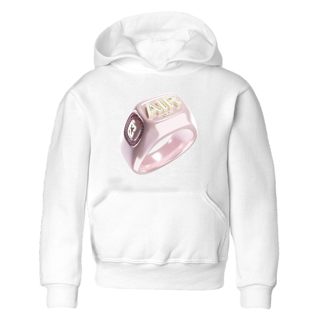 AJ1 Retro High OG Washed Pink Sneaker Tees Drip Gear Zone Diamond Ring Sneaker Tees AJ1 Retro High OG Washed Pink Shirt Kids Shirts White 2