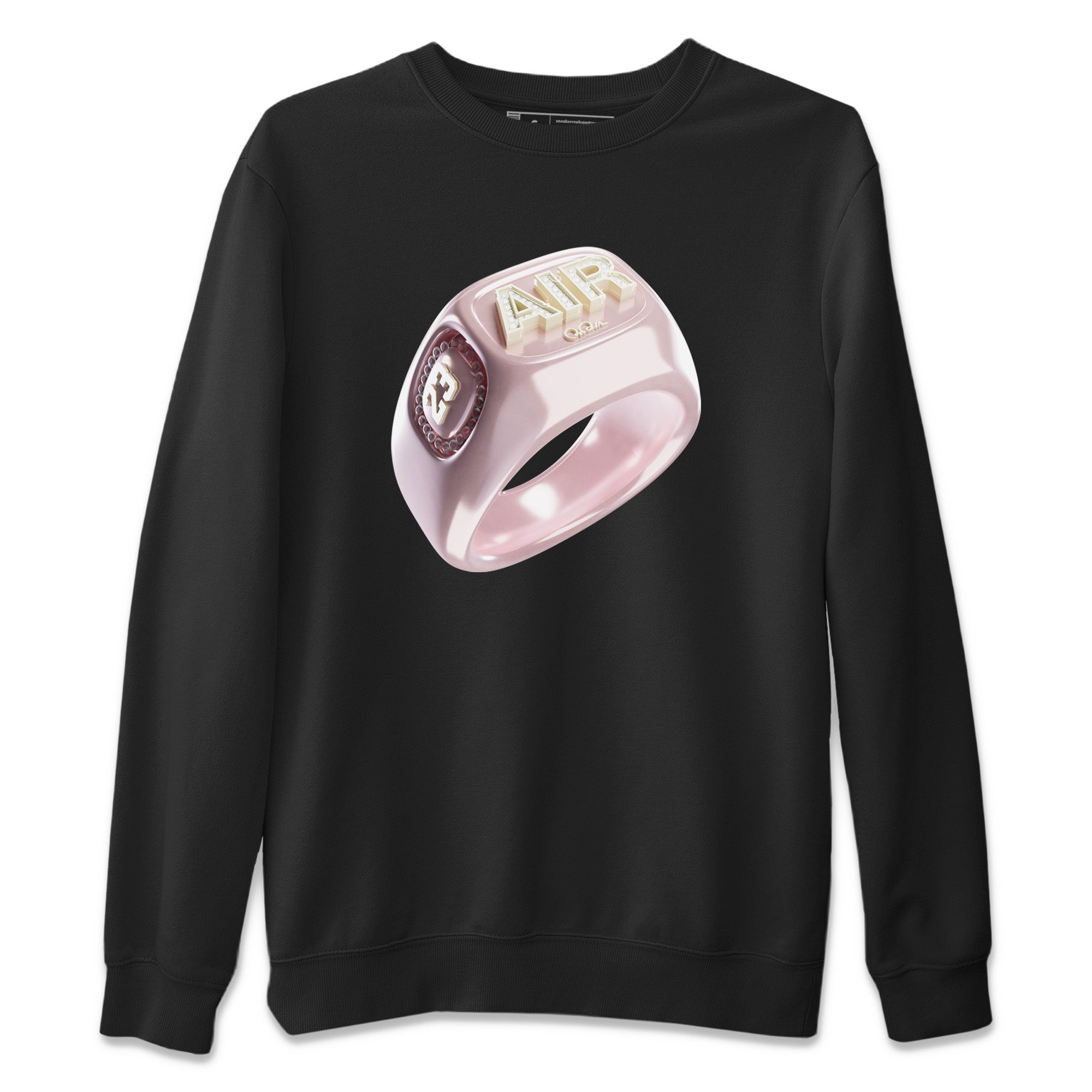 AJ1 Retro High OG Washed Pink Sneaker Tees Drip Gear Zone Diamond Ring Sneaker Tees AJ1 Retro High OG Washed Pink Shirt Unisex Shirts Black 2