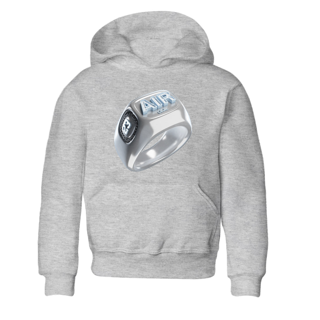 Air Jordan 11 White Cement Sneaker Tees Drip Gear Zone Diamond Ring Sneaker Tees Air Jordan 11 Cement Grey Shirt Kids Shirts Heather Grey 2