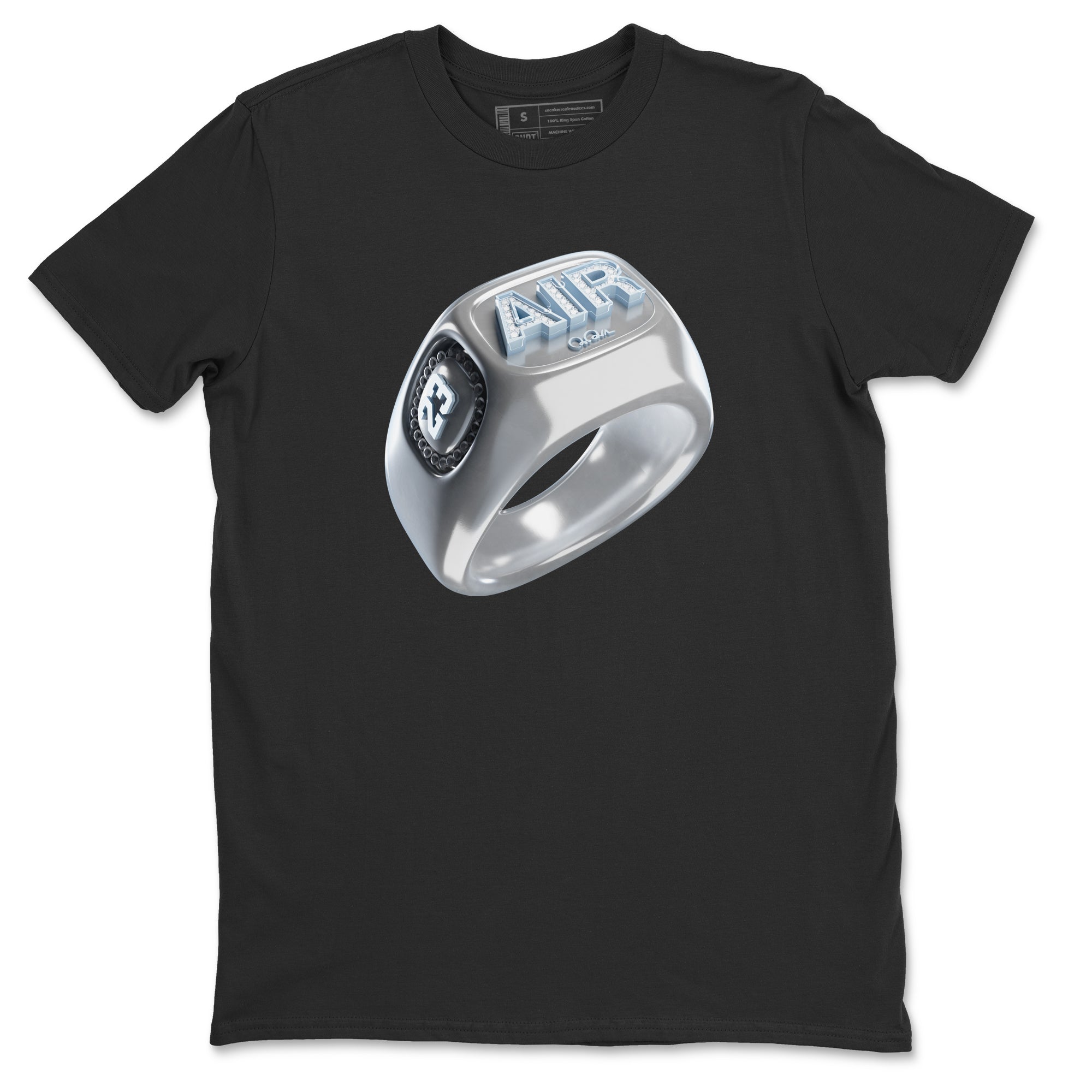 Air Jordan 11 White Cement Sneaker Tees Drip Gear Zone Diamond Ring Sneaker Tees Air Jordan 11 Cement Grey Shirt Unisex Shirts Black 2