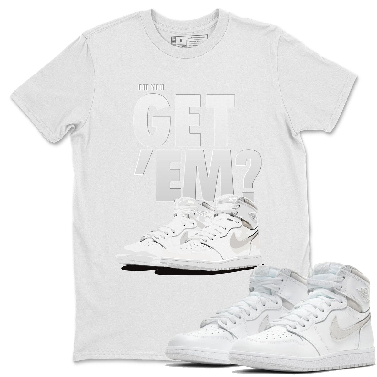 Jordan 1 Neutral Grey Shirt To Match Jordans Did You Get Em Drip Gear Zone Sneaker Tees Jordan 1 Neutral Grey Drip Gear Zone Drip Gear Zone Sneaker Matching Clothing Unisex Shirts