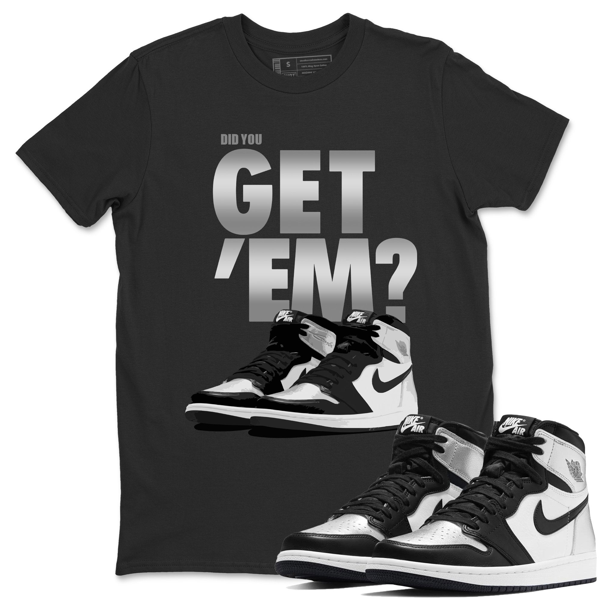 Jordan 1 Silver Toe Shirt To Match Jordans Did You Get Em Drip Gear Zone Sneaker Tees Jordan 1 Silver Toe Drip Gear Zone Drip Gear Zone Sneaker Matching Clothing Unisex Shirts
