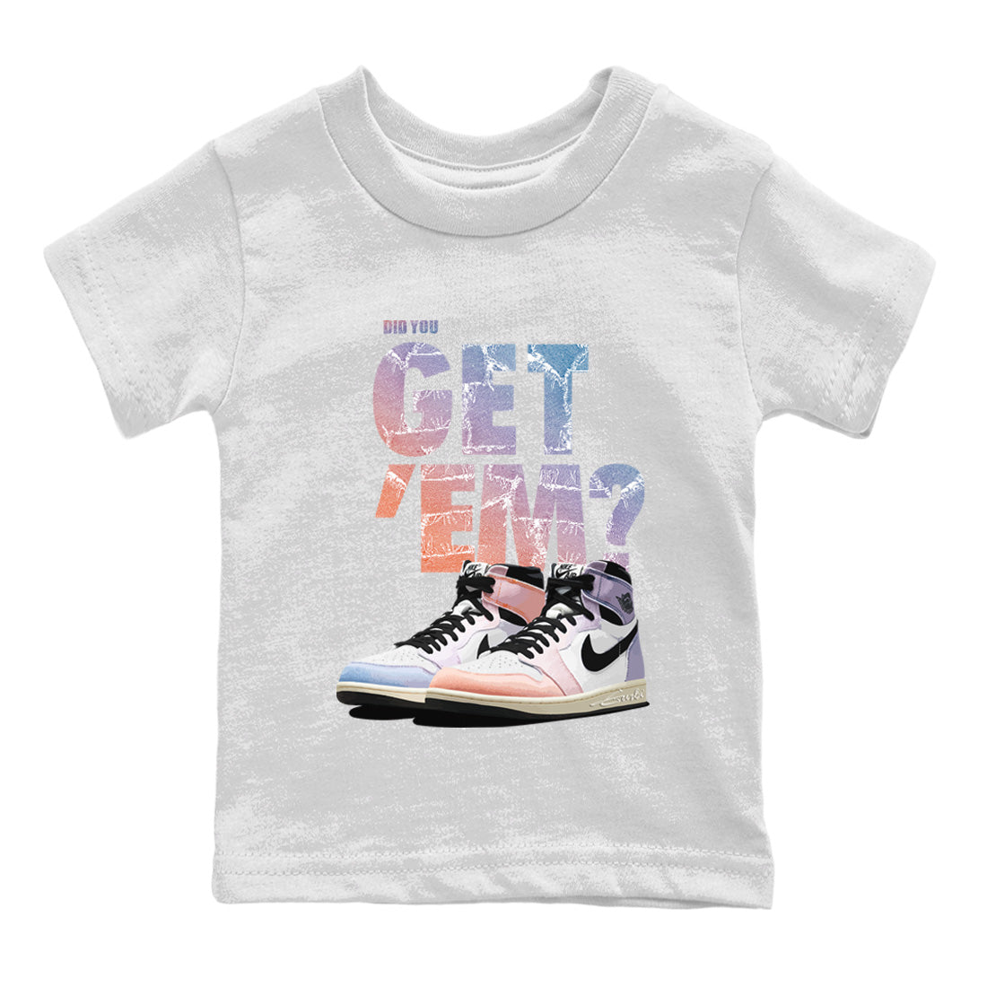 Air Jordan 1 Retro Skyline Shirt To Match Jordans Did You Get 'Em Drip Gear Zone Sneaker Tees Air Jordan 1 Retro High OG Skyline Drip Gear Zone Drip Gear Zone Sneaker Matching Clothing Kids Shirts To Match Jordan White 2