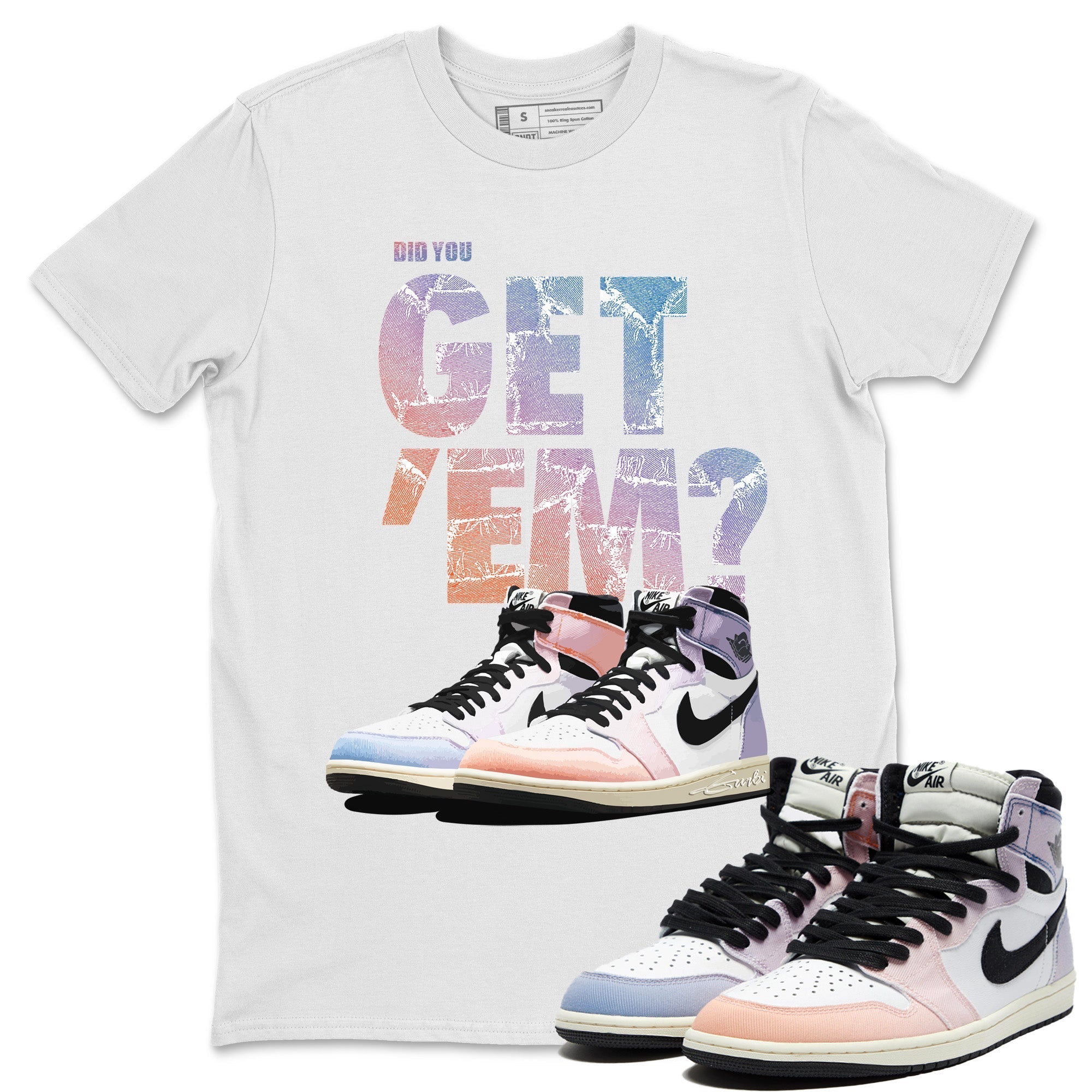 Air Jordan 1 Retro Skyline Shirt To Match Jordans Did You Get 'Em Drip Gear Zone Sneaker Tees Air Jordan 1 Retro High OG Skyline Drip Gear Zone Drip Gear Zone Sneaker Matching Clothing Unisex Shirts To Match Jordan White 1