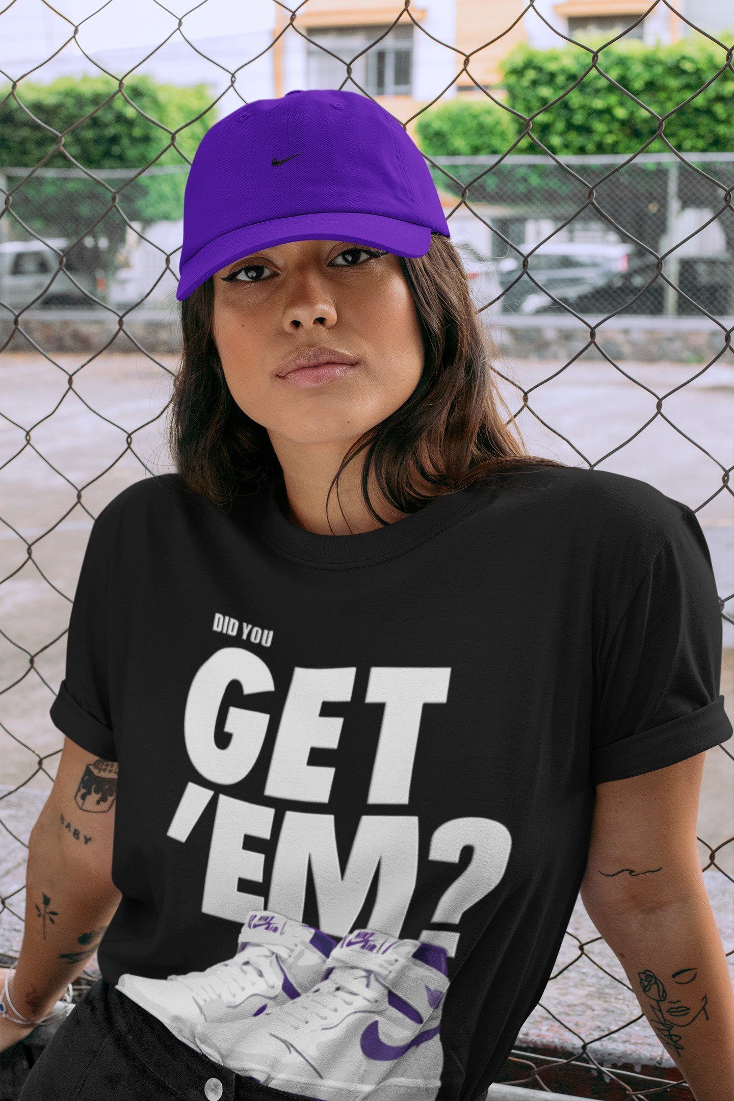 Jordan 1 WMNS Court Purple Shirt To Match Jordans Did You Get Em Drip Gear Zone Sneaker Tees Jordan 1 WMNS Court Purple Drip Gear Zone Drip Gear Zone Sneaker Matching Clothing Unisex Shirts