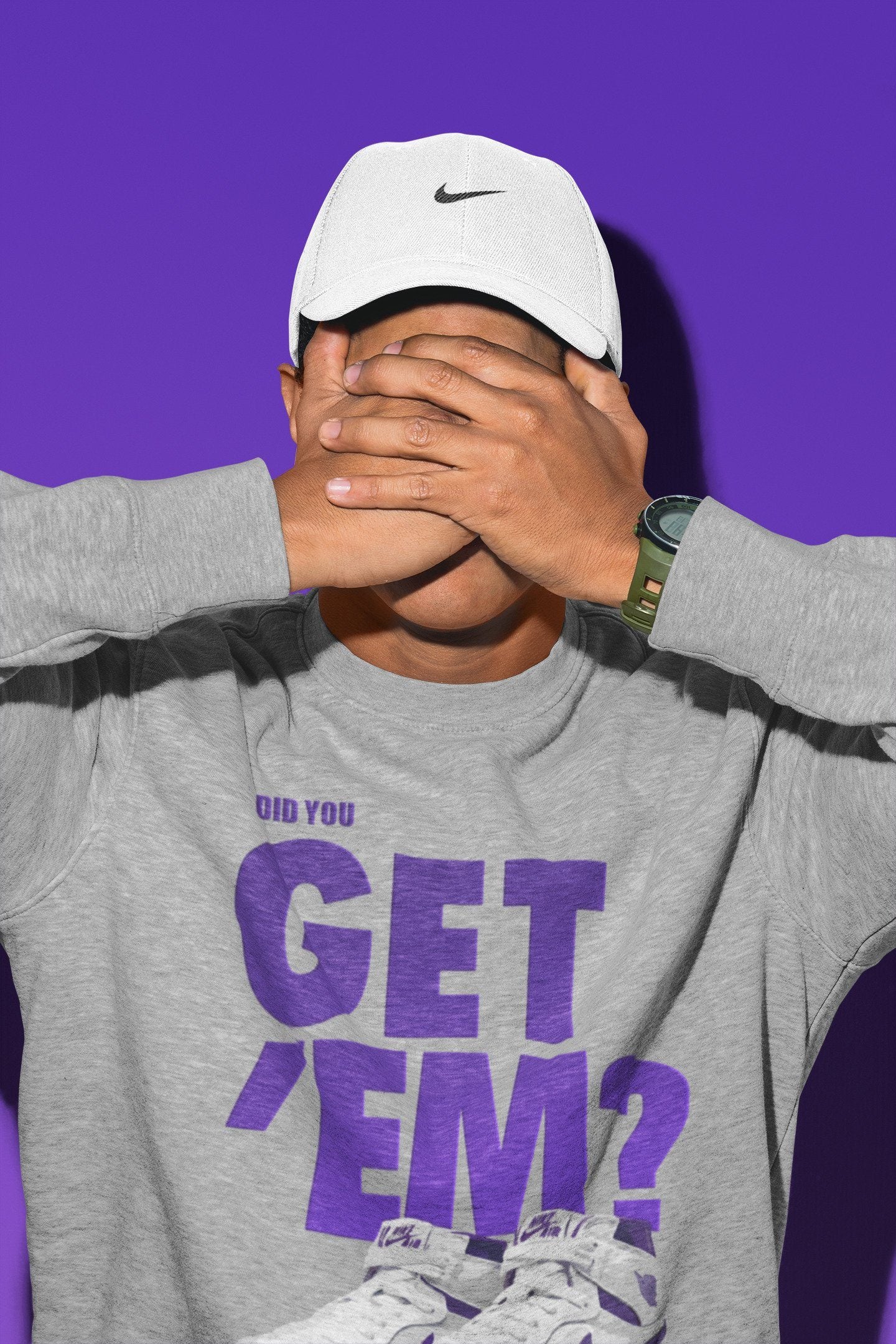 Jordan 1 WMNS Court Purple Shirt To Match Jordans Did You Get Em Drip Gear Zone Sneaker Tees Jordan 1 WMNS Court Purple Drip Gear Zone Drip Gear Zone Sneaker Matching Clothing Unisex Shirts