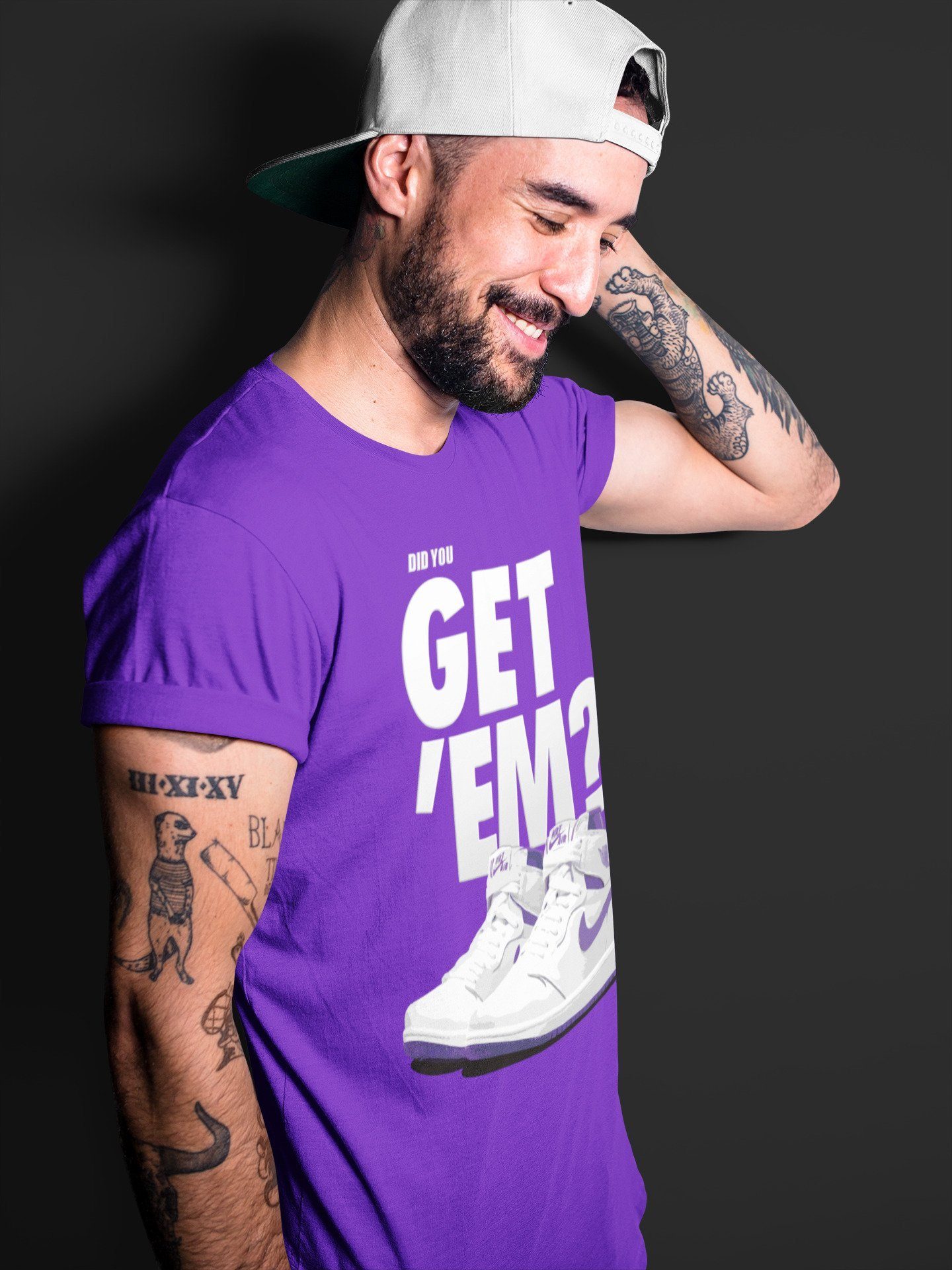 Jordan 1 WMNS Court Purple Shirt To Match Jordans Did You Get Em Drip Gear Zone Sneaker Tees Jordan 1 WMNS Court Purple Drip Gear Zone Drip Gear Zone Sneaker Matching Clothing Unisex Shirts