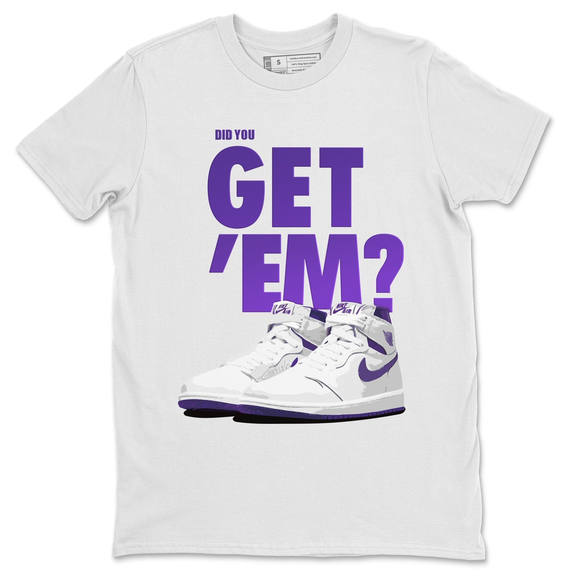 Jordan 1 WMNS Court Purple Shirt To Match Jordans Did You Get Em Drip Gear Zone Sneaker Tees Jordan 1 WMNS Court Purple Drip Gear Zone Drip Gear Zone Sneaker Matching Clothing Unisex Shirts