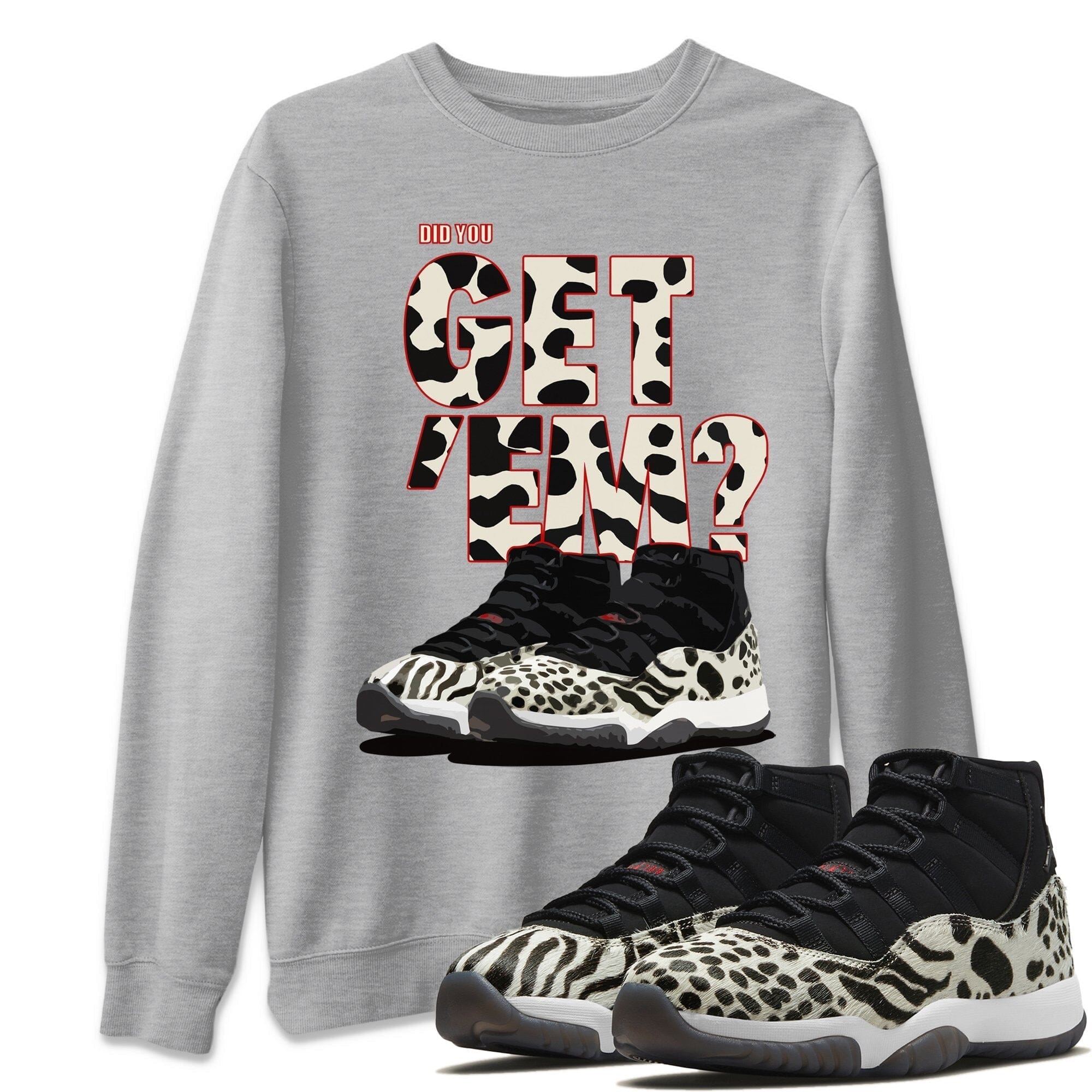 Jordan 11 Animal Instinct Shirt To Match Jordans Did You Get Em Drip Gear Zone Sneaker Tees Jordan 11 Animal Instinct Drip Gear Zone Drip Gear Zone Sneaker Matching Clothing Unisex Shirts