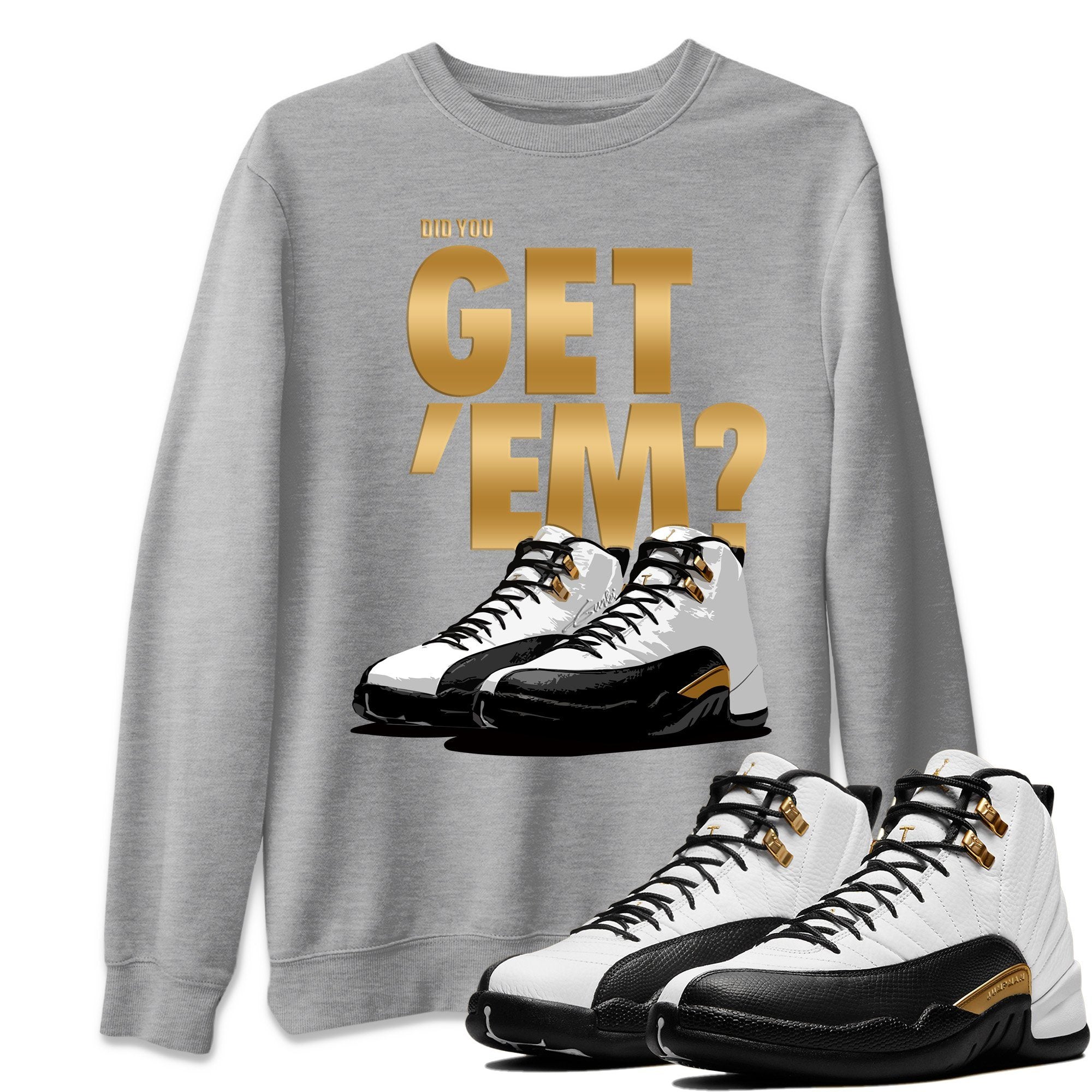 Jordan 12 Royalty Shirt To Match Jordans Did You Get Em Drip Gear Zone Sneaker Tees Jordan 12 Royalty Drip Gear Zone Drip Gear Zone Sneaker Matching Clothing Unisex Shirts