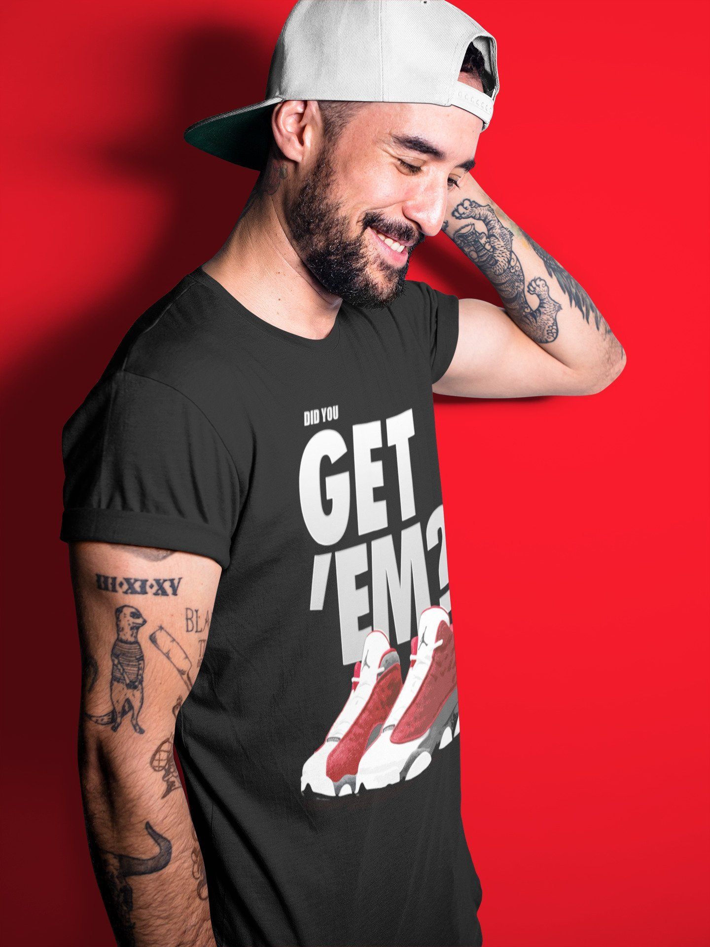 Jordan 13 Red Flint Shirt To Match Jordans Did You Get Em Drip Gear Zone Sneaker Tees Jordan 13 Red Flint Drip Gear Zone Drip Gear Zone Sneaker Matching Clothing Unisex Shirts