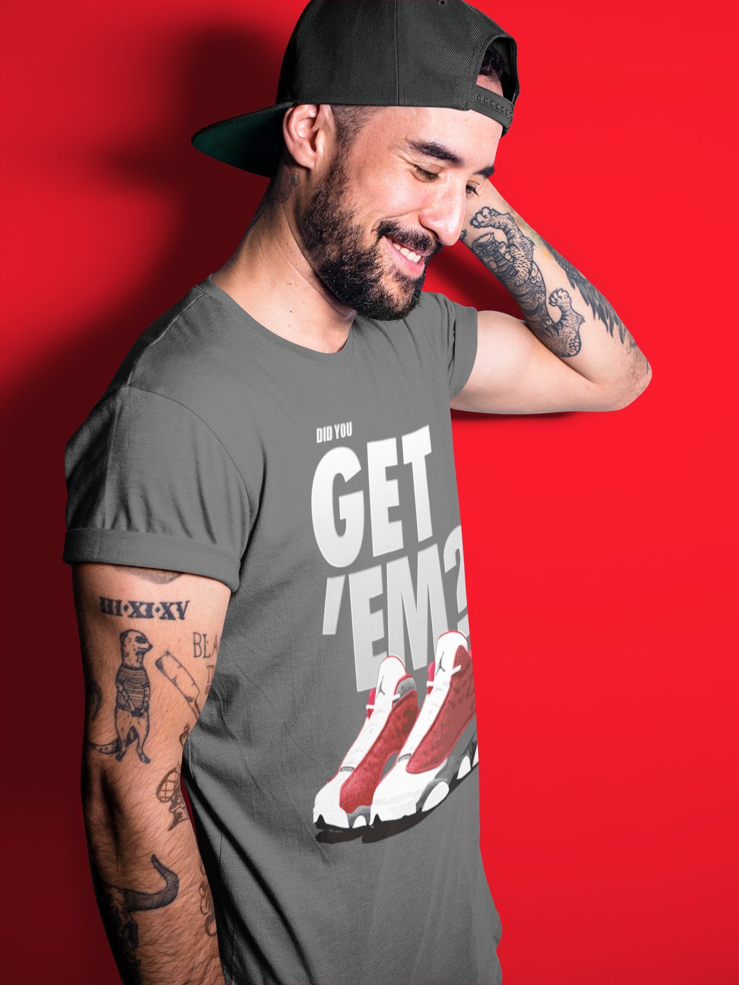 Jordan 13 Red Flint Shirt To Match Jordans Did You Get Em Drip Gear Zone Sneaker Tees Jordan 13 Red Flint Drip Gear Zone Drip Gear Zone Sneaker Matching Clothing Unisex Shirts