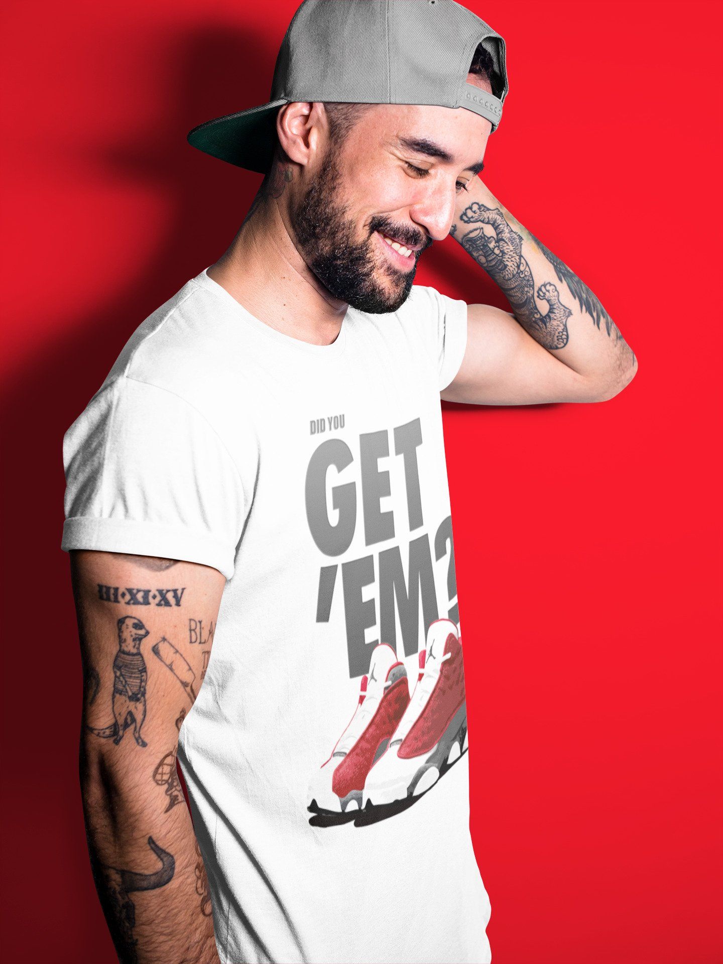 Jordan 13 Red Flint Shirt To Match Jordans Did You Get Em Drip Gear Zone Sneaker Tees Jordan 13 Red Flint Drip Gear Zone Drip Gear Zone Sneaker Matching Clothing Unisex Shirts