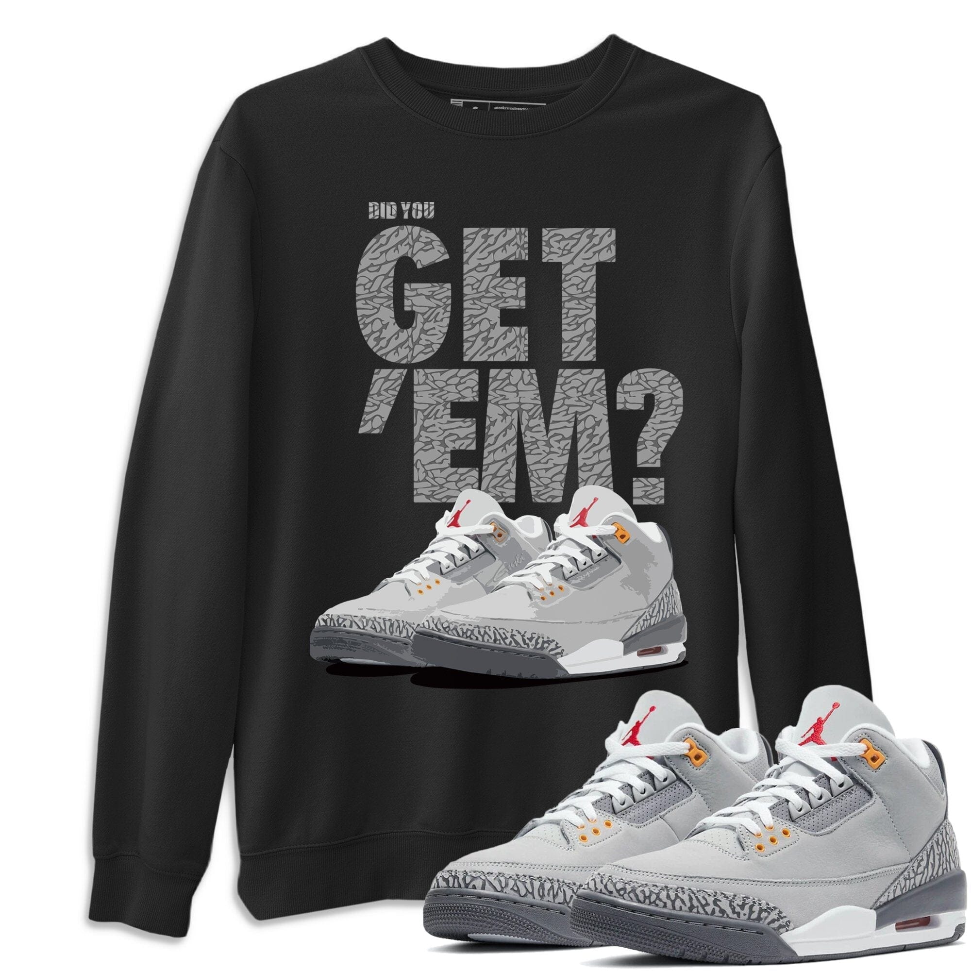 Jordan 3 Cool Grey Shirt To Match Jordans Did You Get Em Drip Gear Zone Sneaker Tees Jordan 3 Cool Grey Drip Gear Zone Drip Gear Zone Sneaker Matching Clothing Unisex Shirts