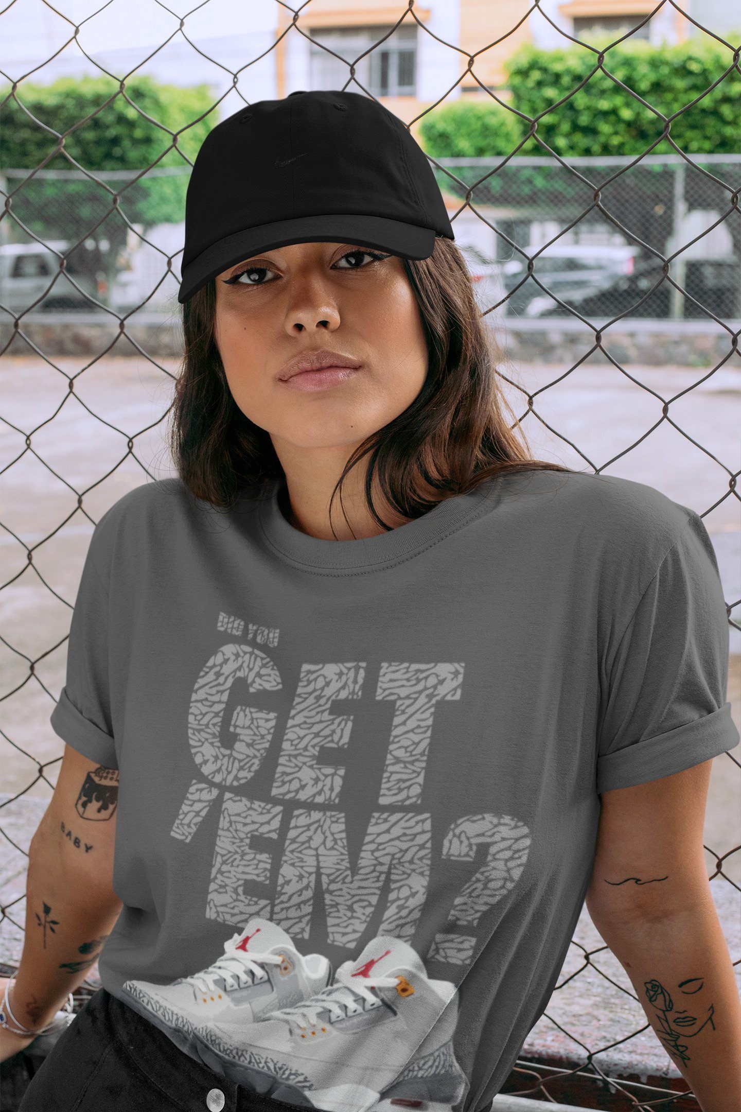 Jordan 3 Cool Grey Shirt To Match Jordans Did You Get Em Drip Gear Zone Sneaker Tees Jordan 3 Cool Grey Drip Gear Zone Drip Gear Zone Sneaker Matching Clothing Unisex Shirts