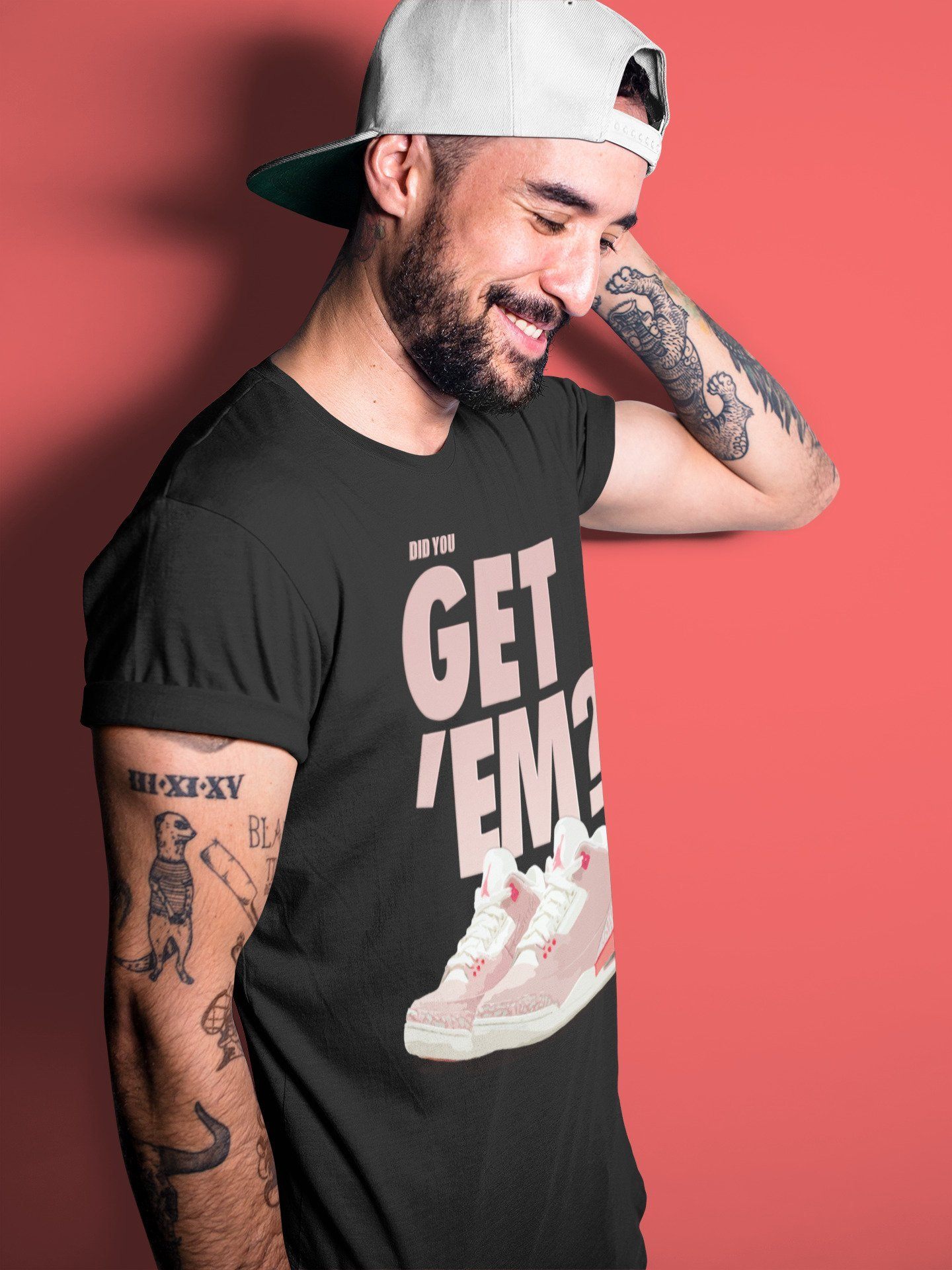 Jordan 3 Rust Pink Shirt To Match Jordans Did You Get Em Drip Gear Zone Sneaker Tees Jordan 3 Rust Pink Drip Gear Zone Drip Gear Zone Sneaker Matching Clothing Unisex Shirts