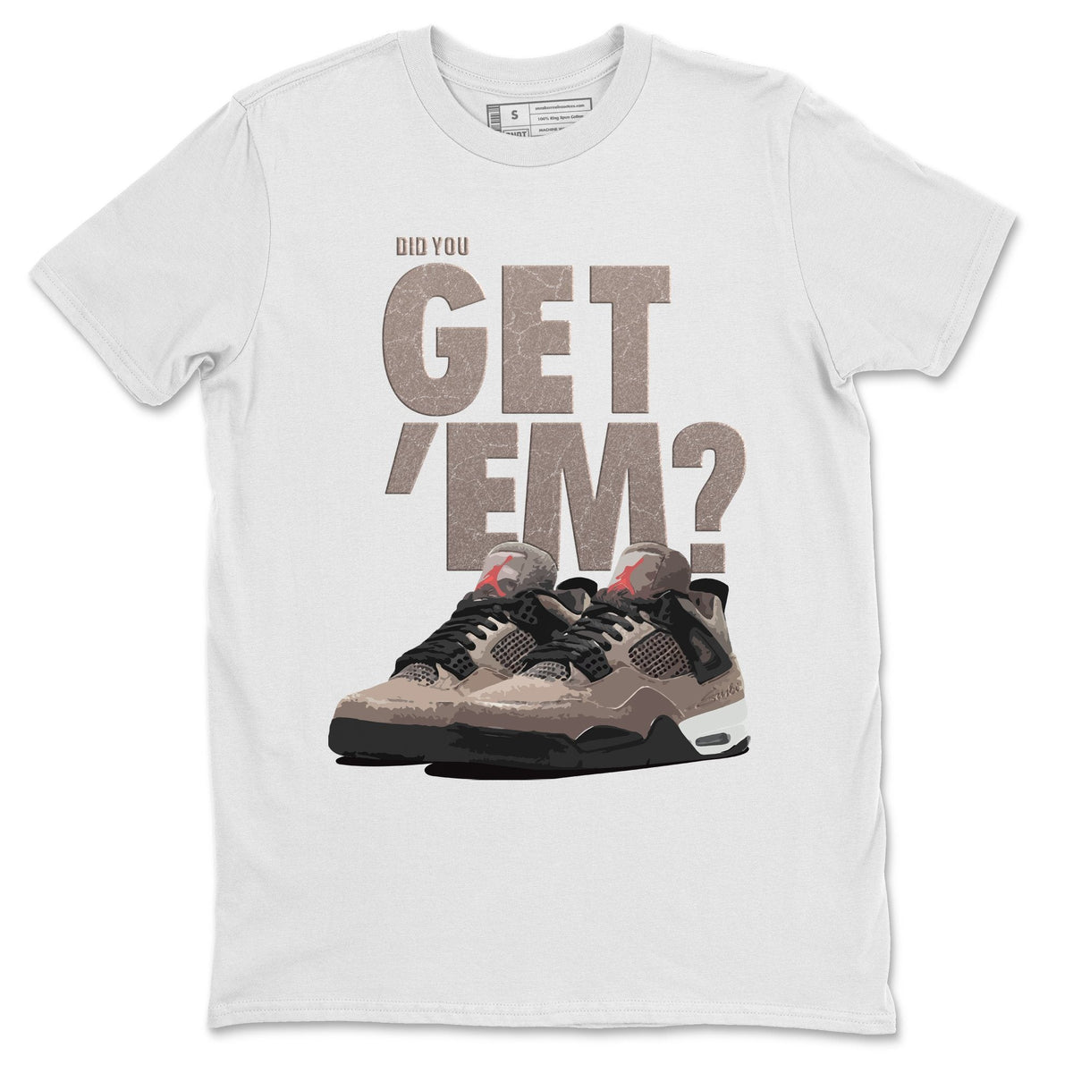 Jordan 4 Taupe Haze Shirt To Match Jordans Did You Get Em Drip Gear Zone Sneaker Tees Jordan 4 Taupe Haze Drip Gear Zone Drip Gear Zone Sneaker Matching Clothing Unisex Shirts