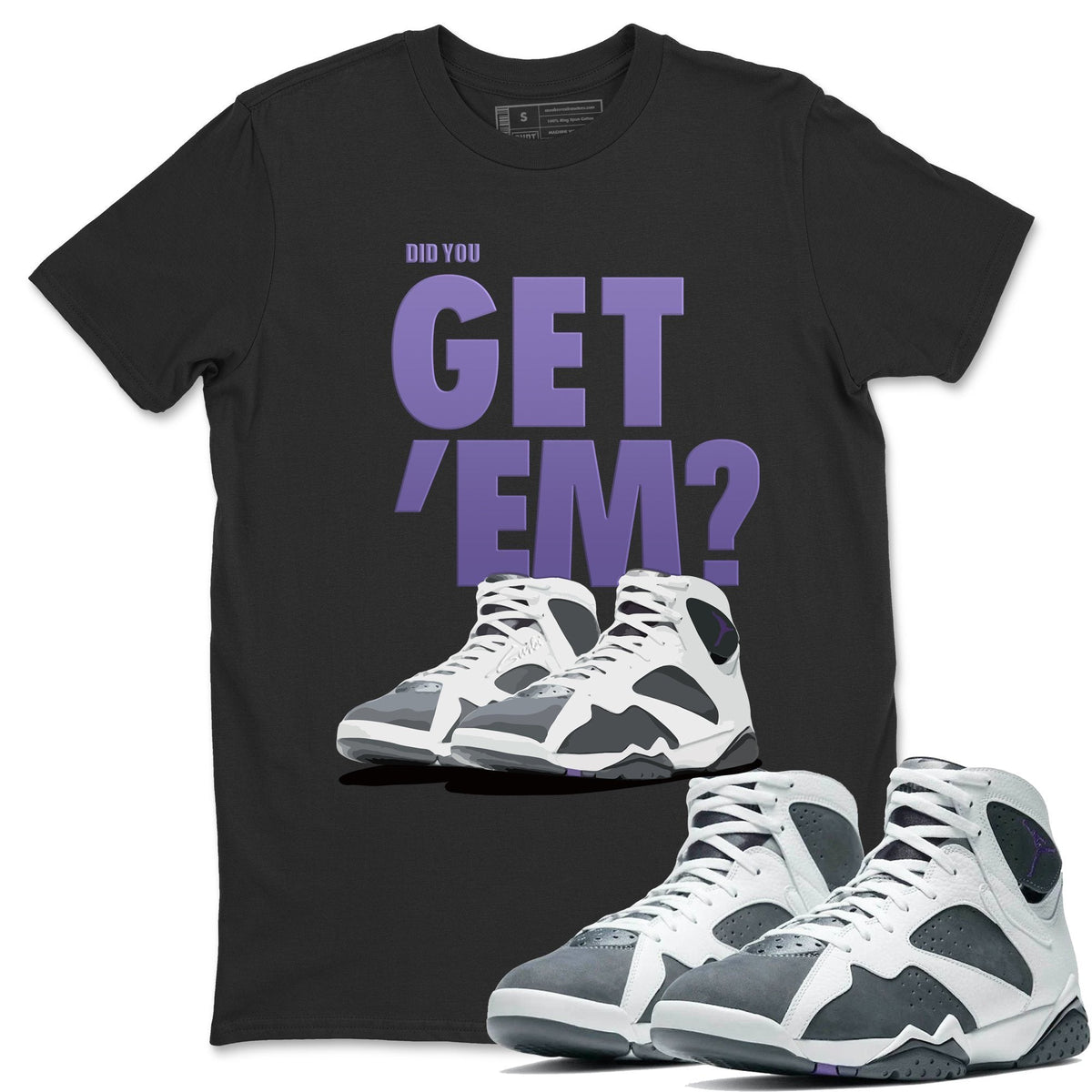 Jordan 7 Flint Shirt To Match Jordans Did You Get Em Drip Gear Zone Sneaker Tees Jordan 7 Flint Drip Gear Zone Drip Gear Zone Sneaker Matching Clothing Unisex Shirts