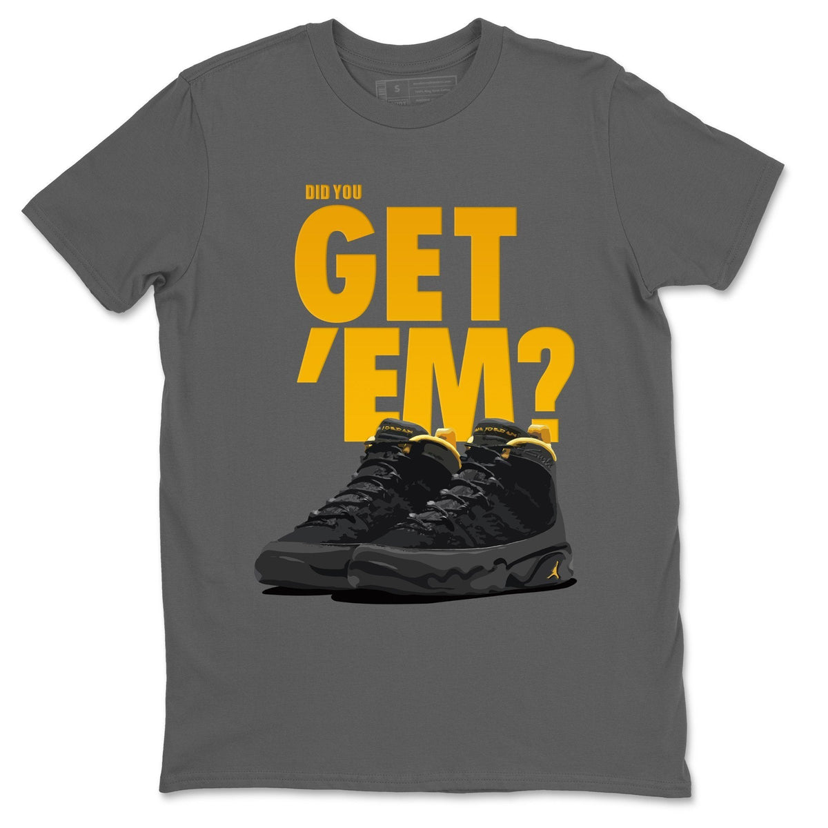 Jordan 9 University Gold Shirt To Match Jordans Did You Get Em Drip Gear Zone Sneaker Tees Jordan 9 University Gold Drip Gear Zone Drip Gear Zone Sneaker Matching Clothing Unisex Shirts