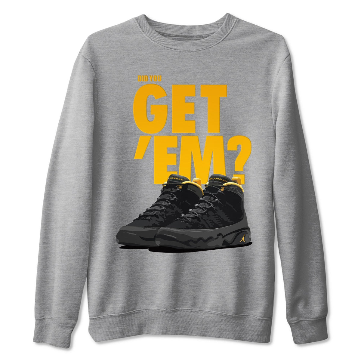Jordan 9 University Gold Shirt To Match Jordans Did You Get Em Drip Gear Zone Sneaker Tees Jordan 9 University Gold Drip Gear Zone Drip Gear Zone Sneaker Matching Clothing Unisex Shirts