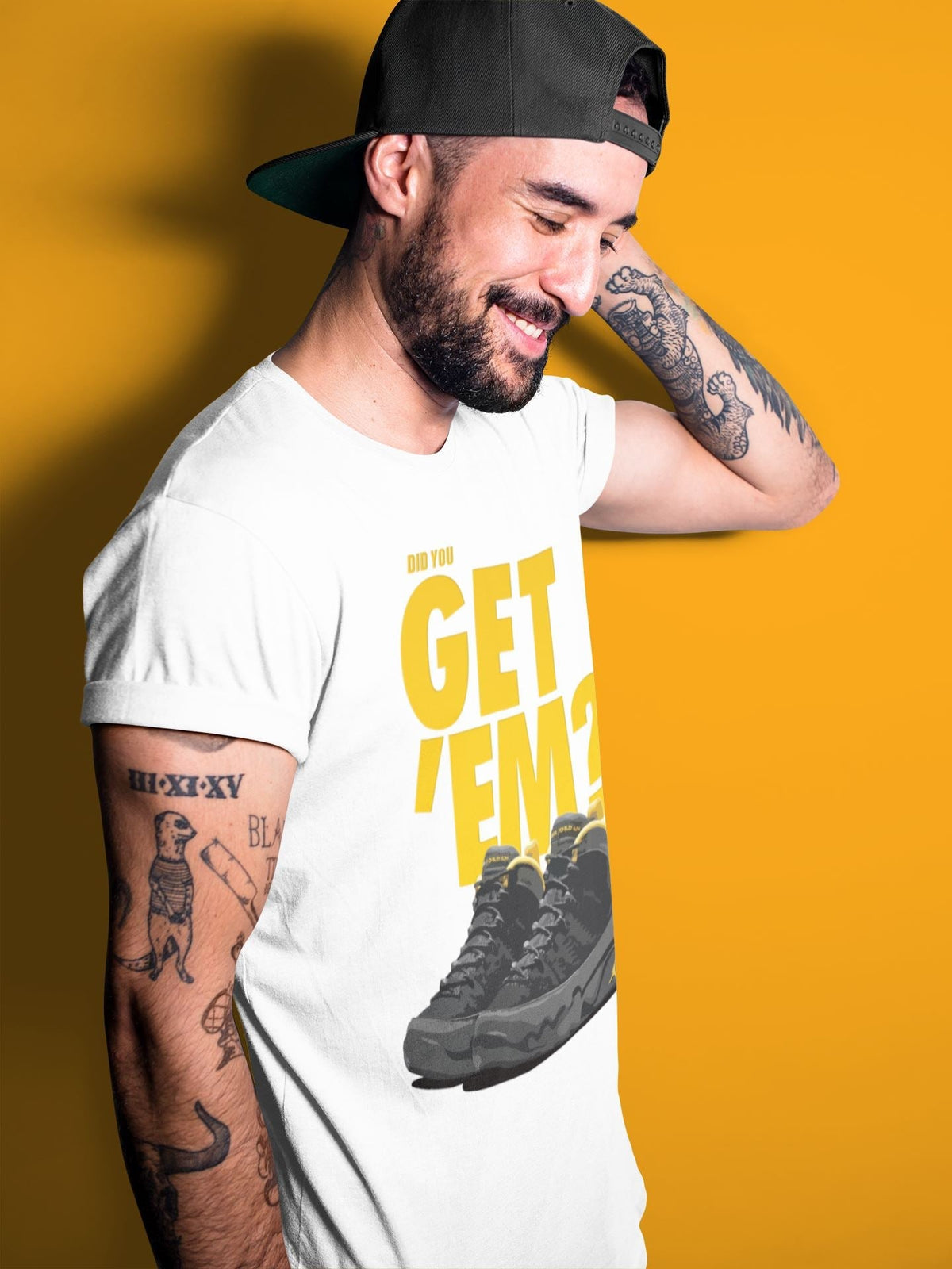 Jordan 9 University Gold Shirt To Match Jordans Did You Get Em Drip Gear Zone Sneaker Tees Jordan 9 University Gold Drip Gear Zone Drip Gear Zone Sneaker Matching Clothing Unisex Shirts