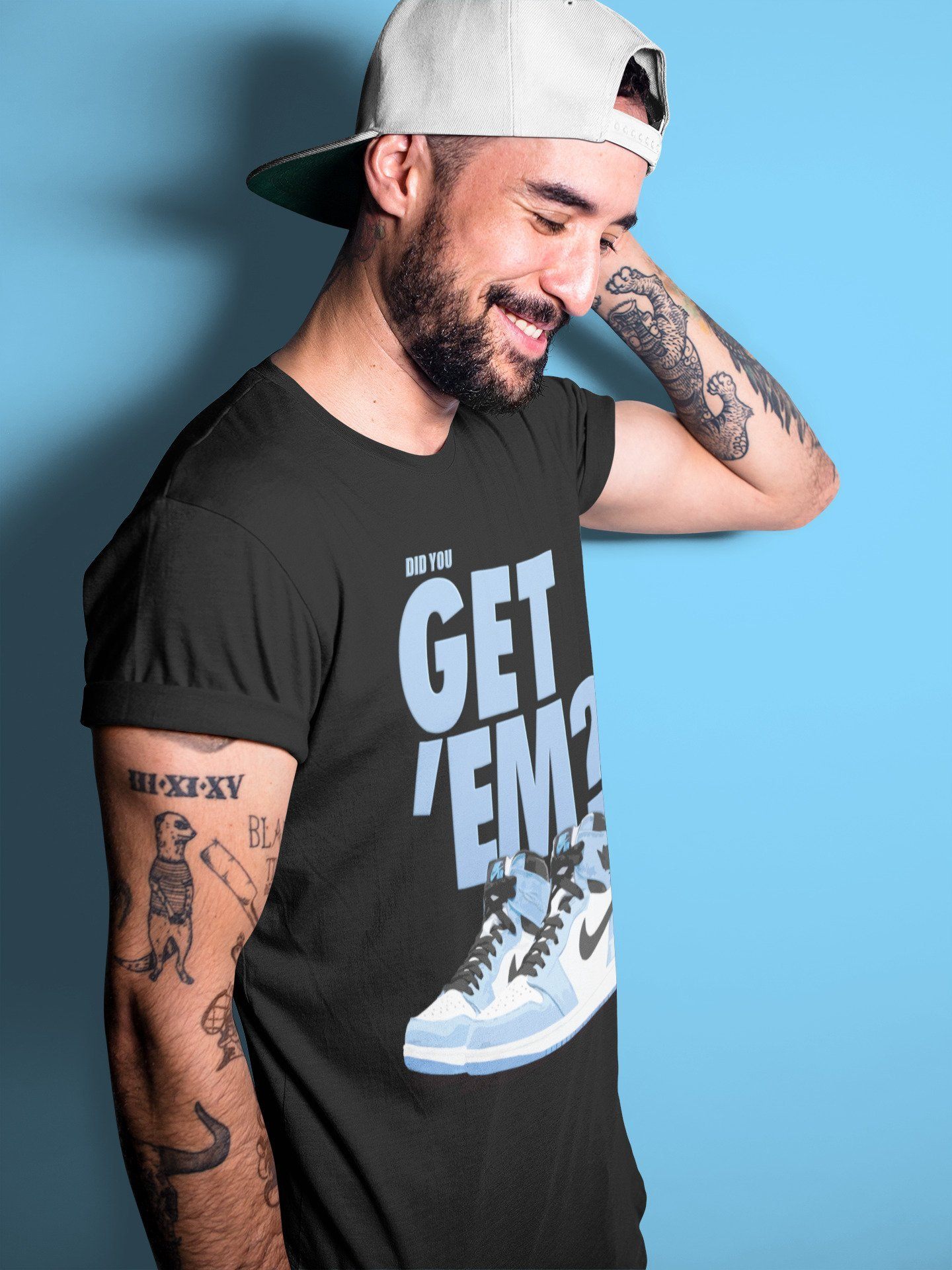 Jordan 1 University Blue Shirt To Match Jordans Did You Get Em Drip Gear Zone Sneaker Tees Jordan 1 University Blue Drip Gear Zone Drip Gear Zone Sneaker Matching Clothing Unisex Shirts