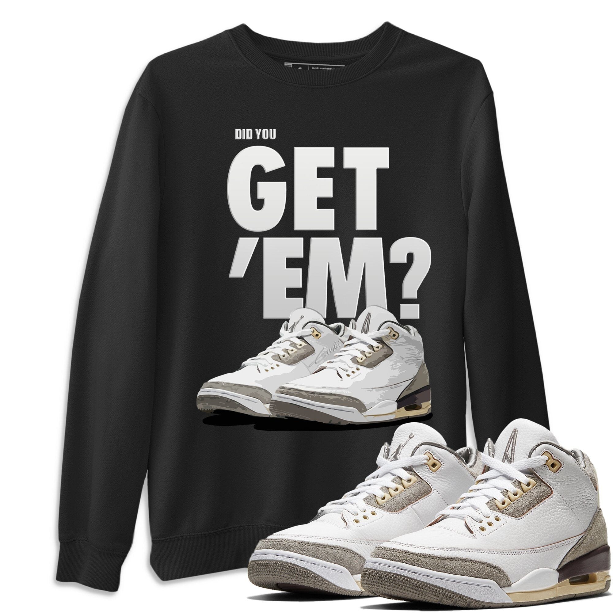 Jordan 3 A Ma Maniere Shirt To Match Jordans Did You Get Em Drip Gear Zone Sneaker Tees Jordan 3 A Ma Maniere Drip Gear Zone Drip Gear Zone Sneaker Matching Clothing Unisex Shirts