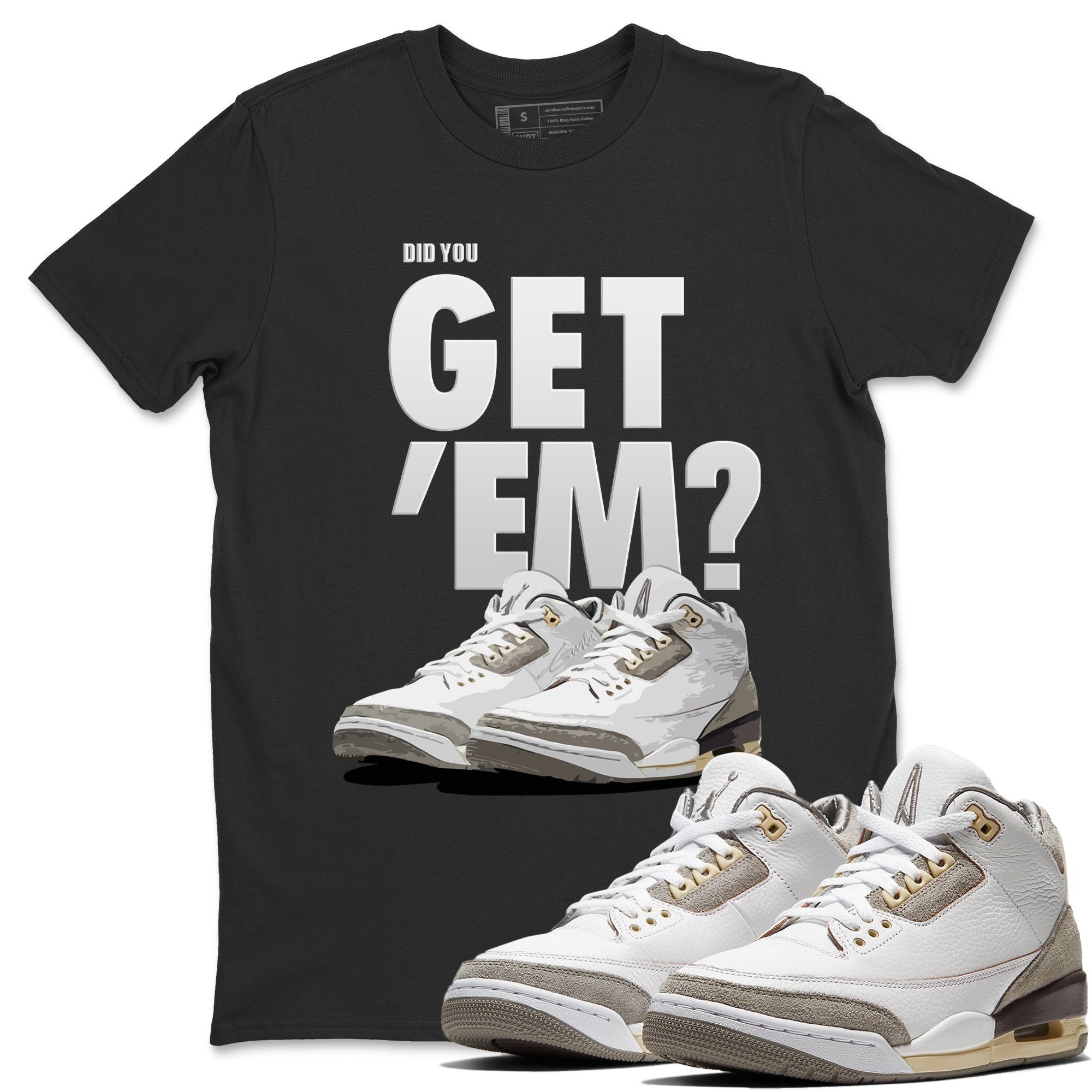 Jordan 3 A Ma Maniere Shirt To Match Jordans Did You Get Em Drip Gear Zone Sneaker Tees Jordan 3 A Ma Maniere Drip Gear Zone Drip Gear Zone Sneaker Matching Clothing Unisex Shirts