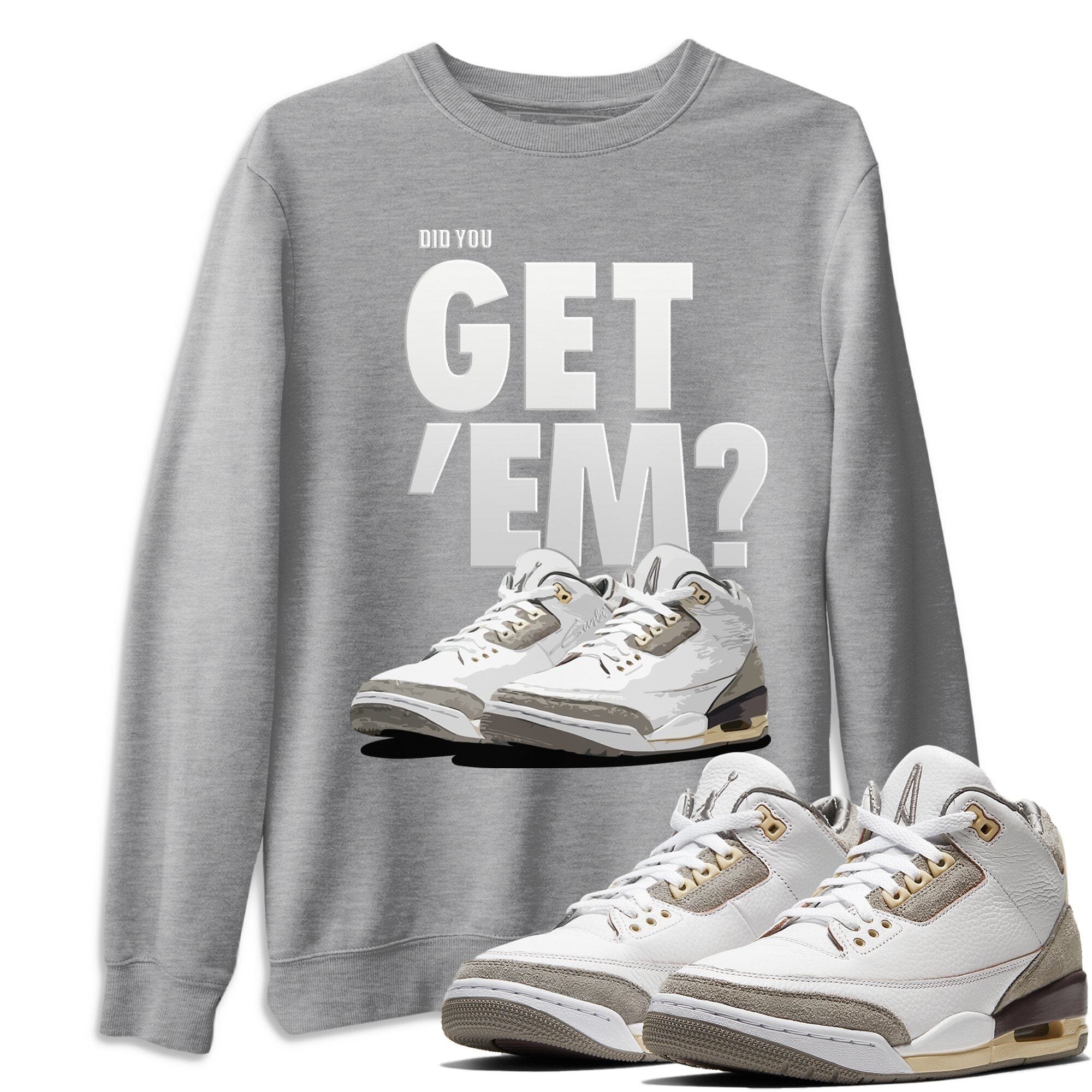 Jordan 3 A Ma Maniere Shirt To Match Jordans Did You Get Em Drip Gear Zone Sneaker Tees Jordan 3 A Ma Maniere Drip Gear Zone Drip Gear Zone Sneaker Matching Clothing Unisex Shirts