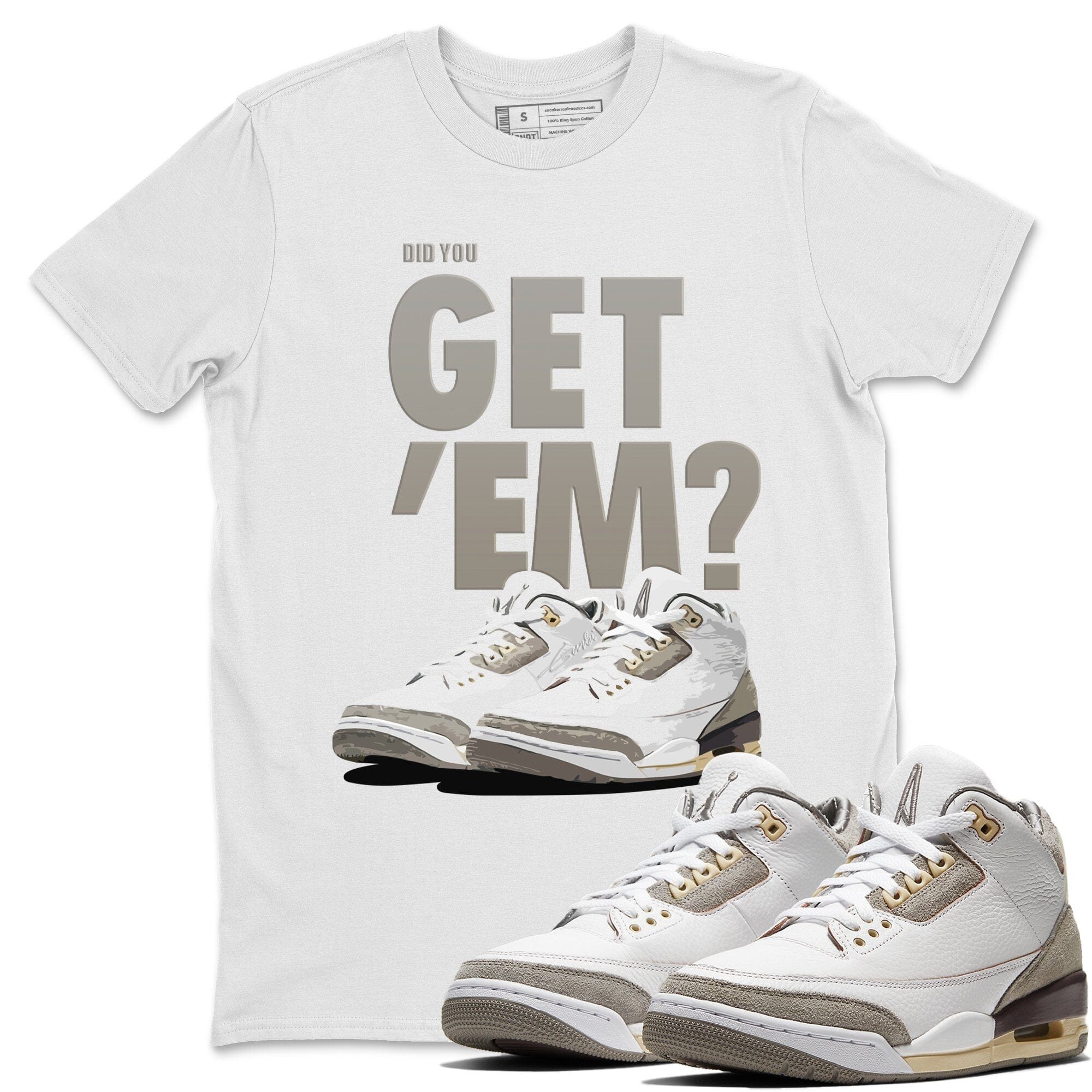 Jordan 3 A Ma Maniere Shirt To Match Jordans Did You Get Em Drip Gear Zone Sneaker Tees Jordan 3 A Ma Maniere Drip Gear Zone Drip Gear Zone Sneaker Matching Clothing Unisex Shirts