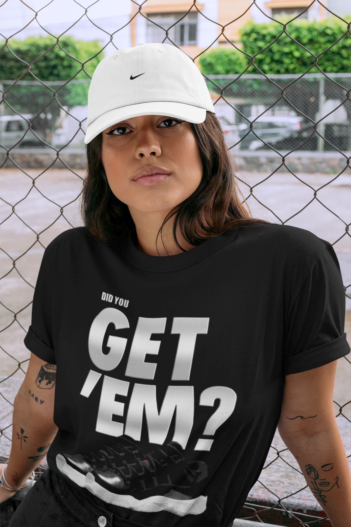 Jordan 11 72-10 Sneaker Matching T-Shirt Did You Get Em SNRT Sneaker Tees Jordan 11 72-10 Drip Gear Zone Crew Neck Tees