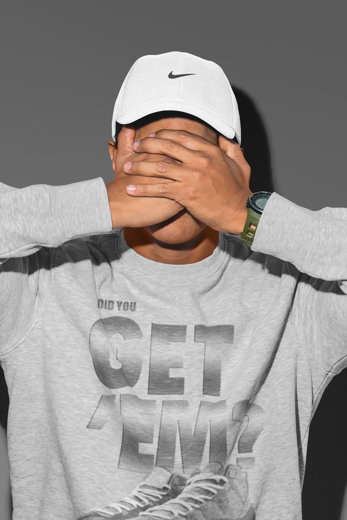 Jordan 11 Cool Grey Sneaker Matching T-Shirt Did You Get Em SNRT Sneaker Tees Jordan 11 Cool Grey Drip Gear Zone Crew Neck Tees
