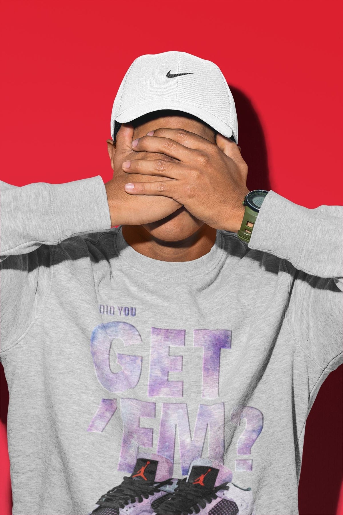Jordan 4 Zen Master Sneaker Matching T-Shirt Did You Get Em SNRT Sneaker Tees Jordan 4 Zen Master Drip Gear Zone Crew Neck Tees